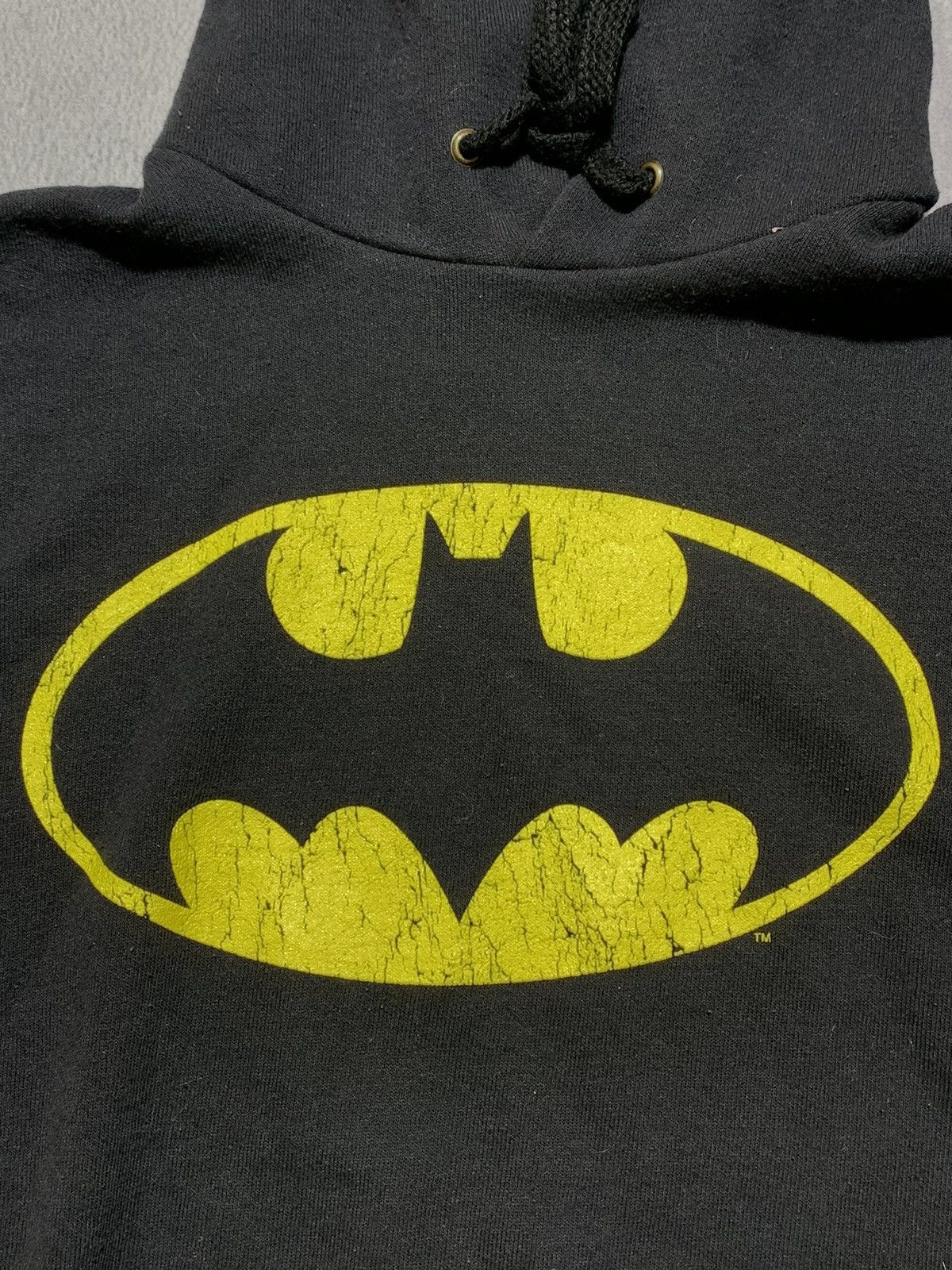 DC Comics × Vintage Vintage Y2K Batman DC hoodie big logo streetwear size M Size US M / EU 48-50 / 2 - 2 Thumbnail