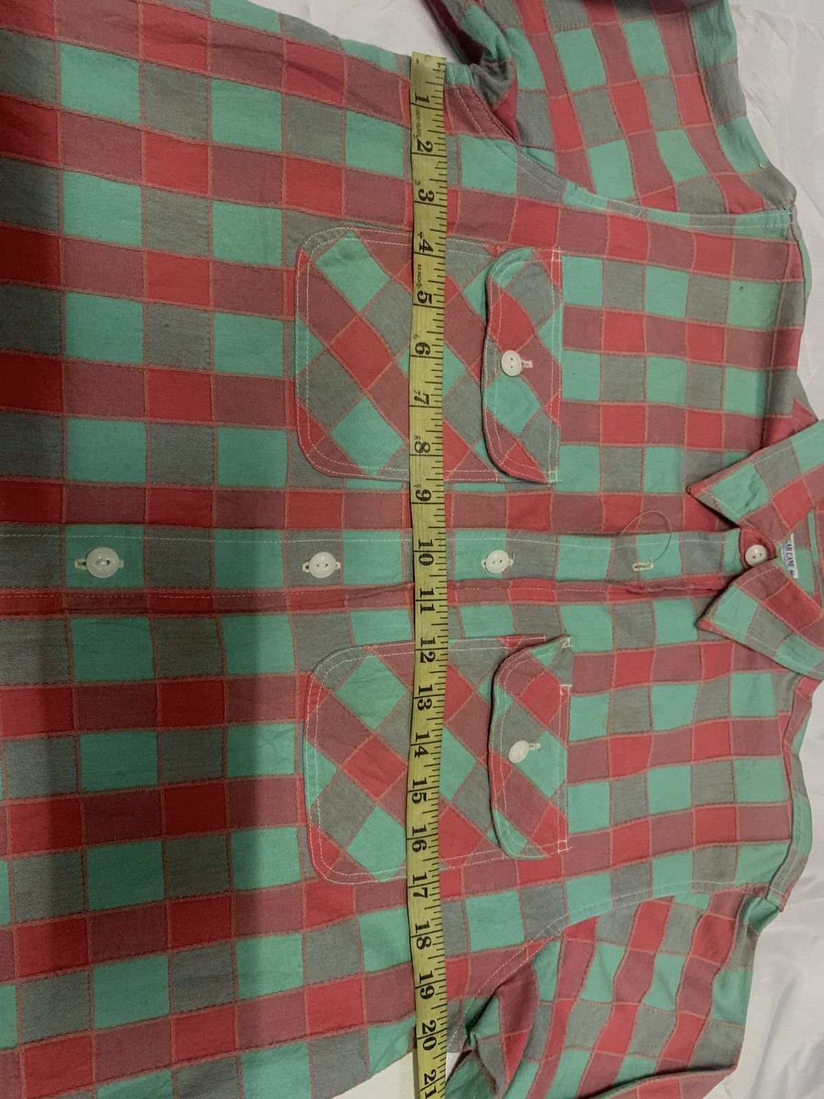 Sugar Cane VINTAGE SUGAR CANE PATCHWORK BUTTON UP RARE Size US M / EU 48-50 / 2 - 5 Thumbnail