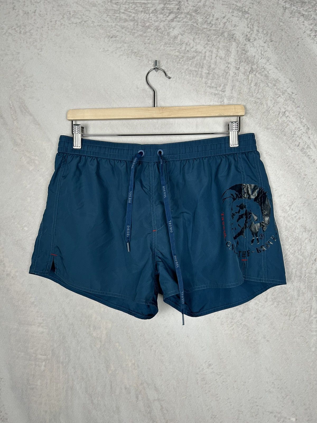 Diesel Vintage Diesel Swim Shorts Summer Retro Logo Size US 34 / EU 50 - 1 Thumbnail