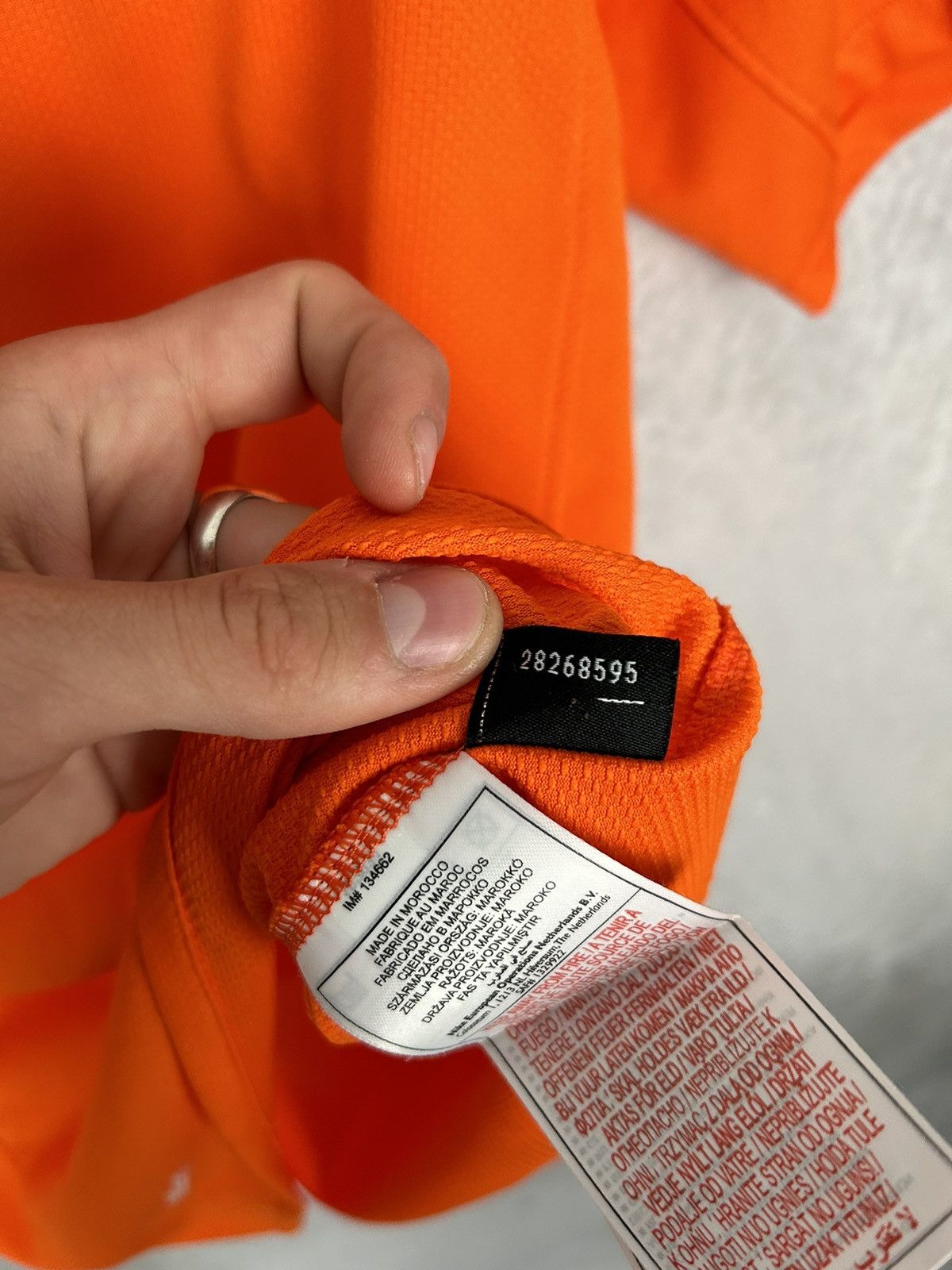Nike Vintage Nike Soccer Jersey Netherlands 90s y2k Football Size US S / EU 44-46 / 1 - 6 Thumbnail