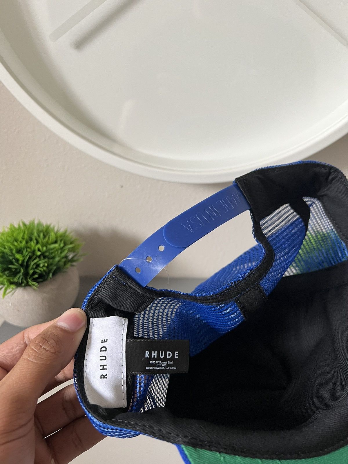 Rhude Rhude De Monaco Trucker Hat Size ONE SIZE - 5 Thumbnail