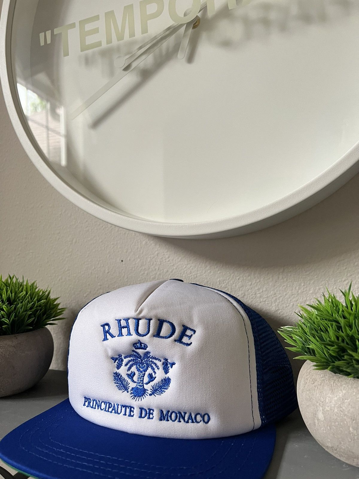Rhude Rhude De Monaco Trucker Hat Size ONE SIZE - 2 Thumbnail