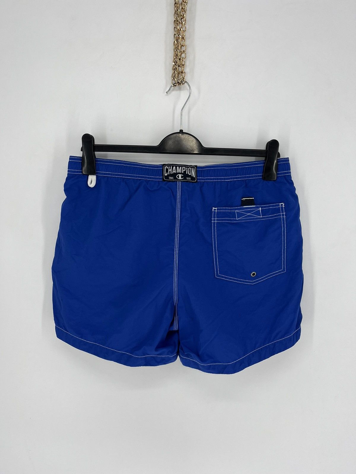 Champion × Vintage Vintage Y2K Champion swoosh mini logo shorts streetwear Size US 40 / EU 56 - 8 Thumbnail