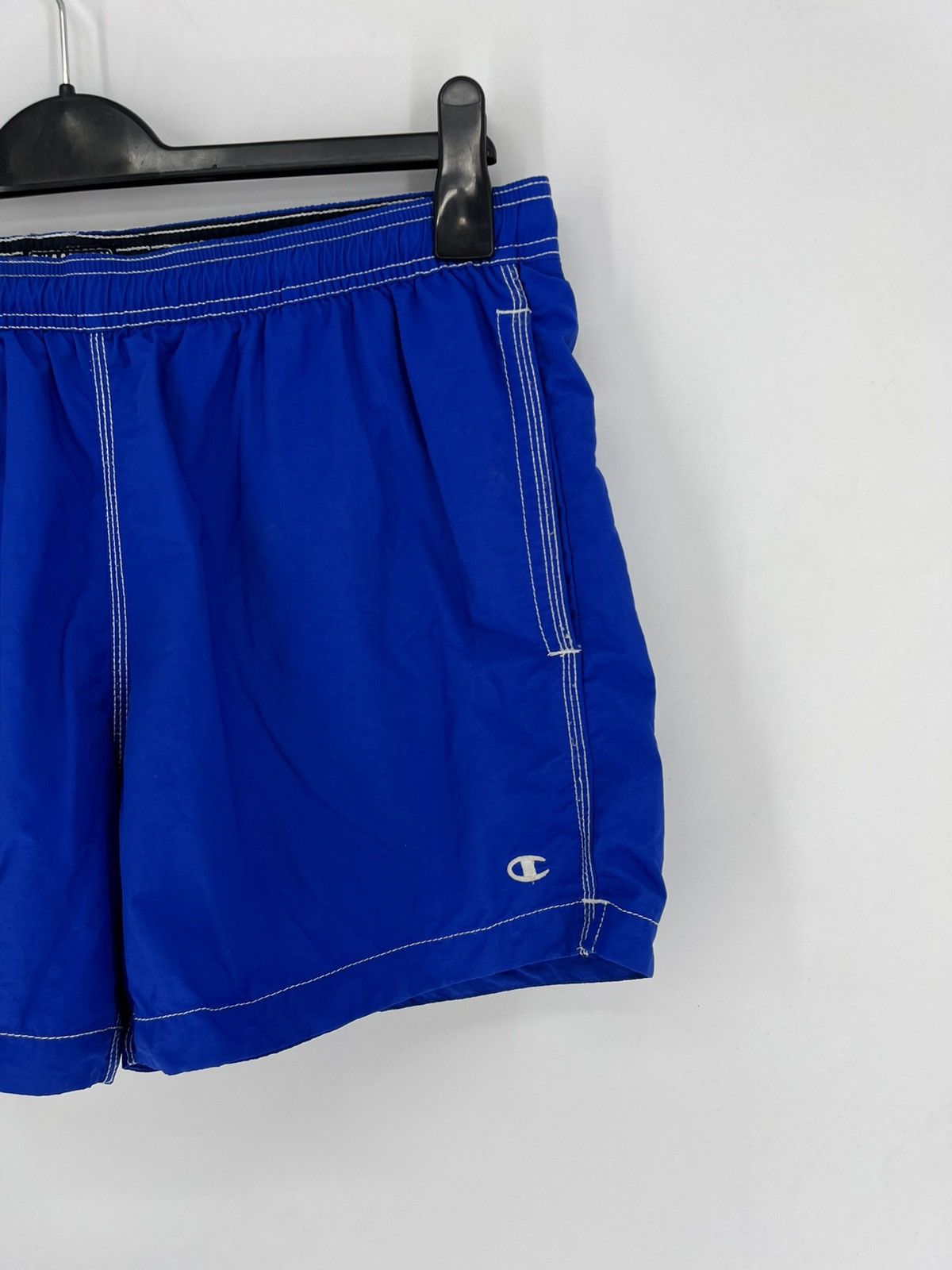 Champion × Vintage Vintage Y2K Champion swoosh mini logo shorts streetwear Size US 40 / EU 56 - 4 Thumbnail