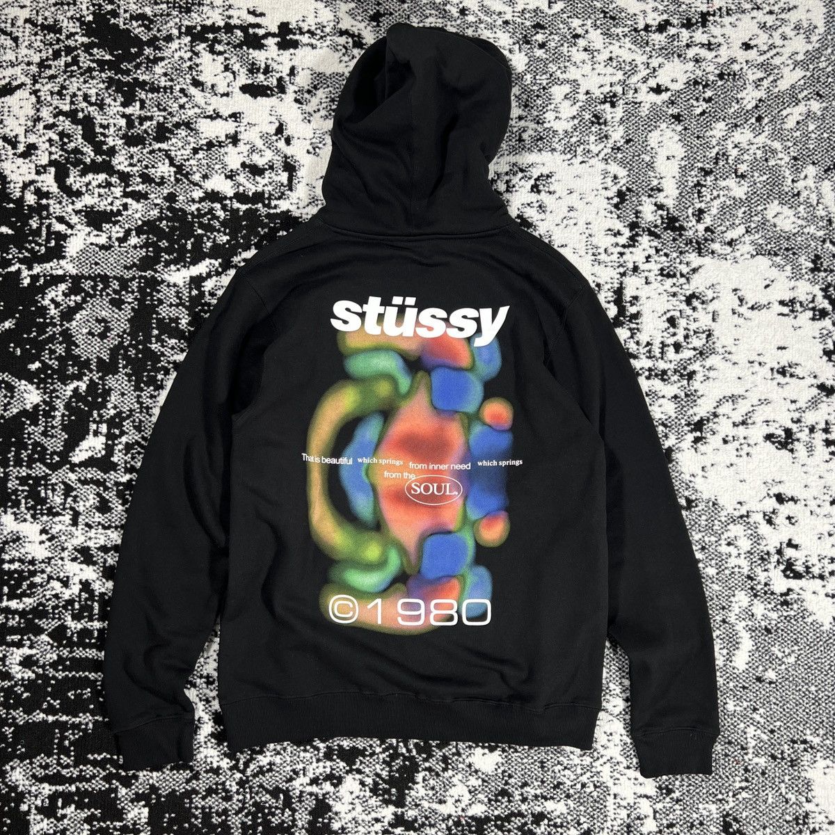 Vintage Stussy Hoodie Size M