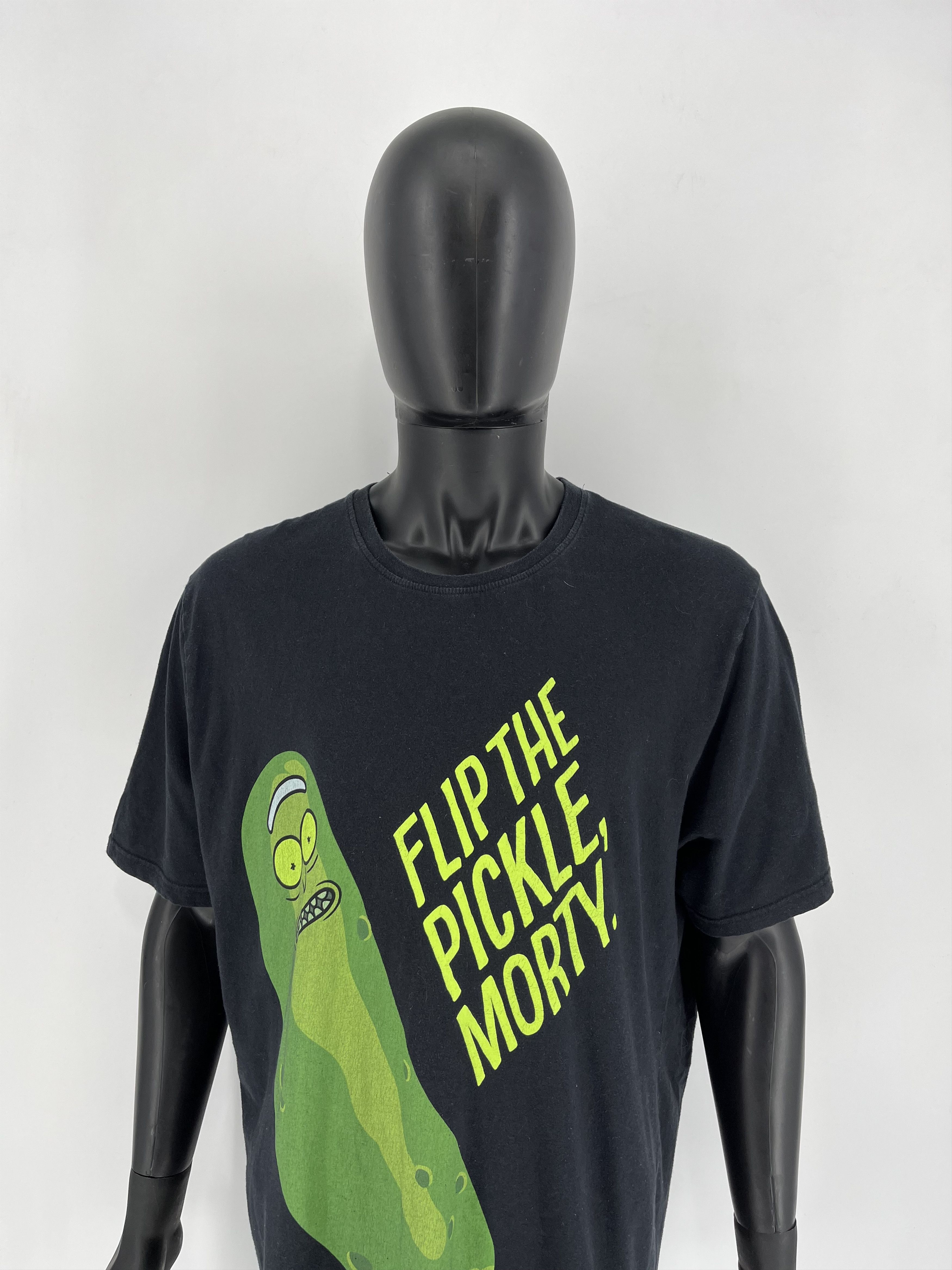 Vintage Vintage Y2K Adult Rick And Morty "Filip The Pickle Morty" Size US XXL / EU 58 / 5 - 3 Thumbnail