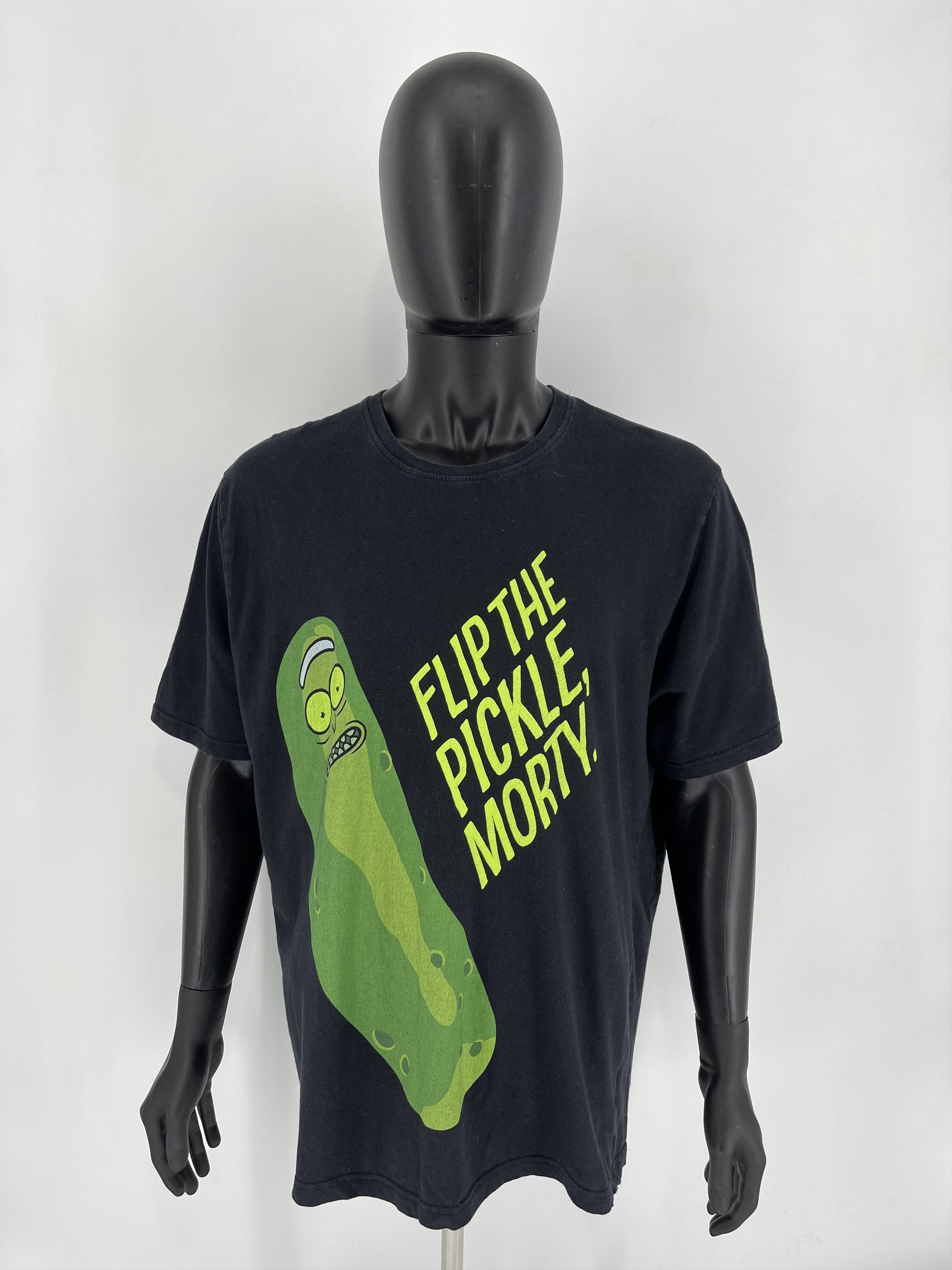 Vintage Vintage Y2K Adult Rick And Morty "Filip The Pickle Morty" Size US XXL / EU 58 / 5 - 1 Thumbnail