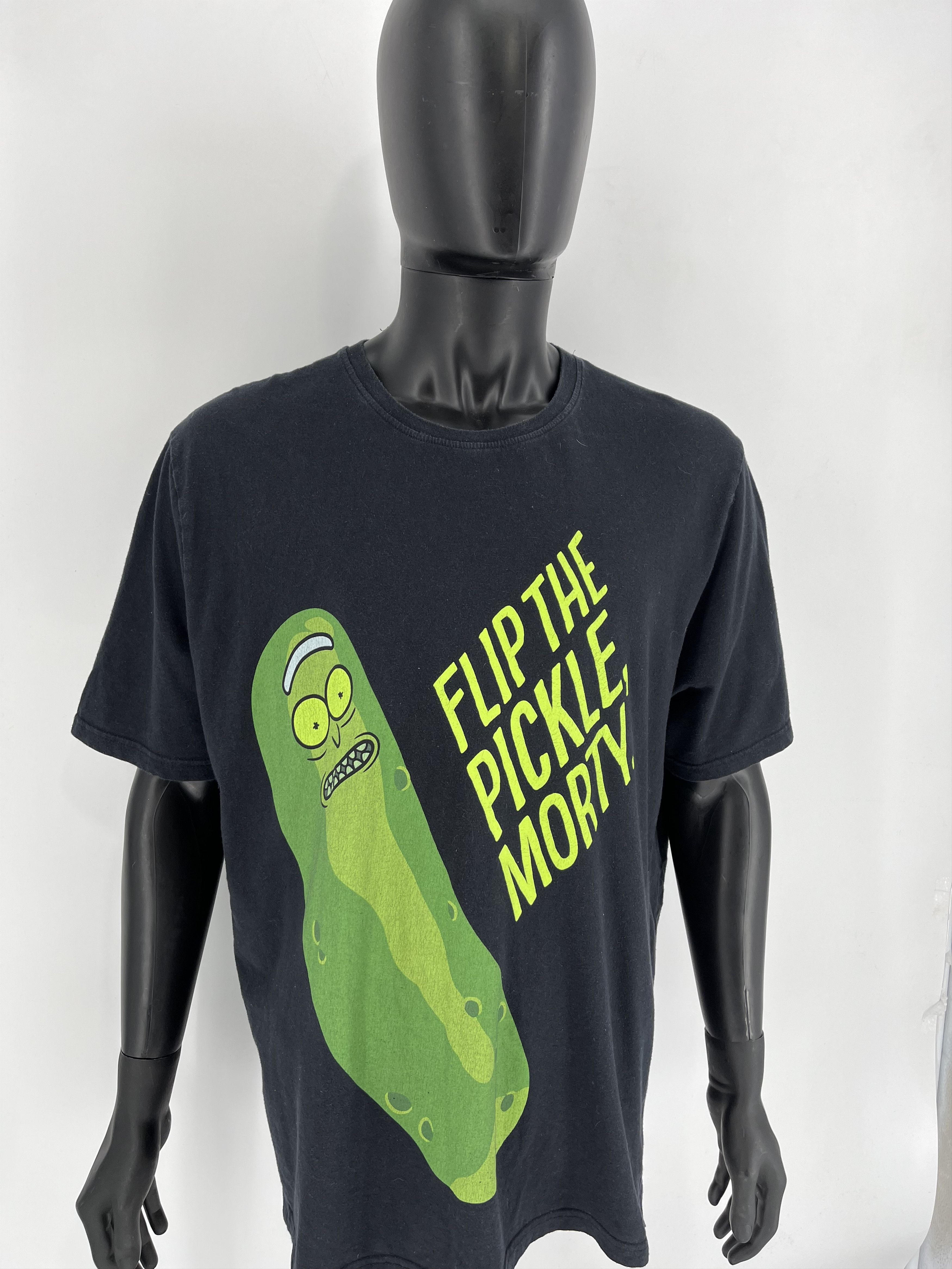 Vintage Vintage Y2K Adult Rick And Morty "Filip The Pickle Morty" Size US XXL / EU 58 / 5 - 4 Thumbnail