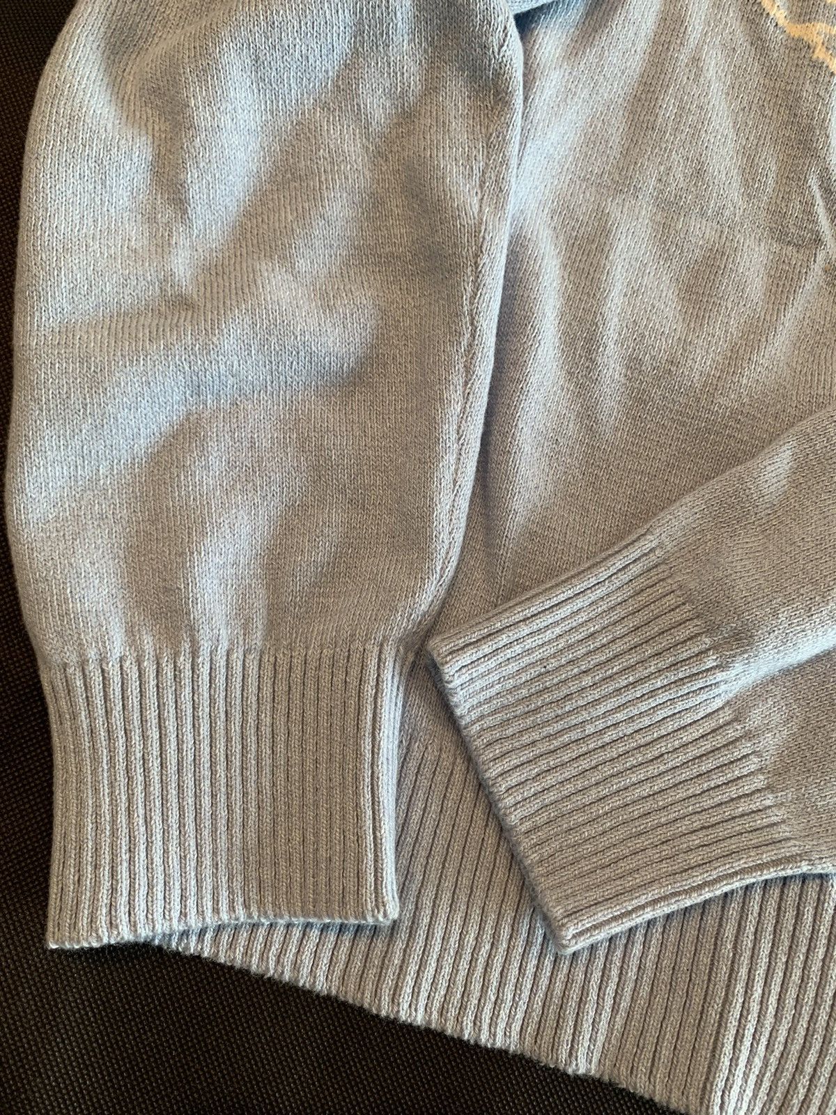 Dior × Jordan Brand (BNWT) Kim Jones “Air Dior” blue cashmere sweater Size US L / EU 52-54 / 3 - 4 Thumbnail