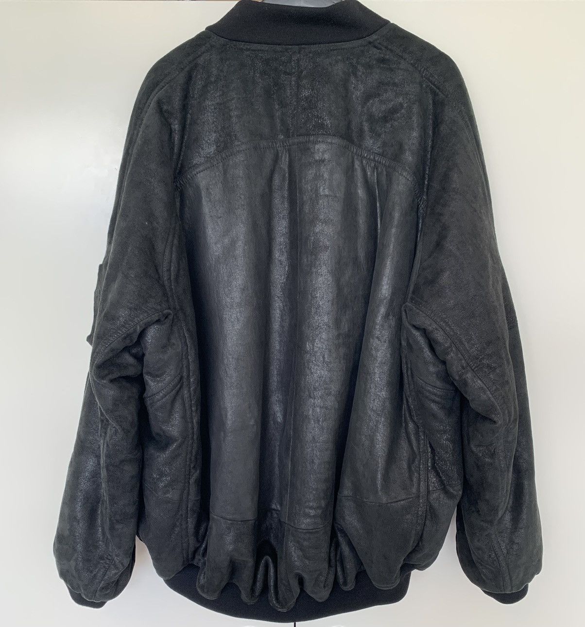 Haider Ackermann 1 of 1 Sample FW18 oversized leather bomber jacket Size US M / EU 48-50 / 2 - 6 Thumbnail
