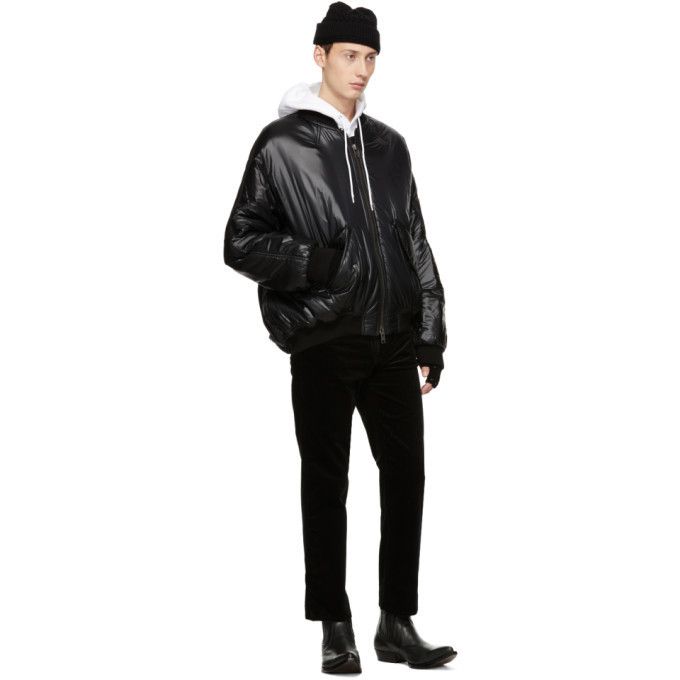 Haider Ackermann 1 of 1 Sample FW18 oversized leather bomber jacket Size US M / EU 48-50 / 2 - 16 Thumbnail