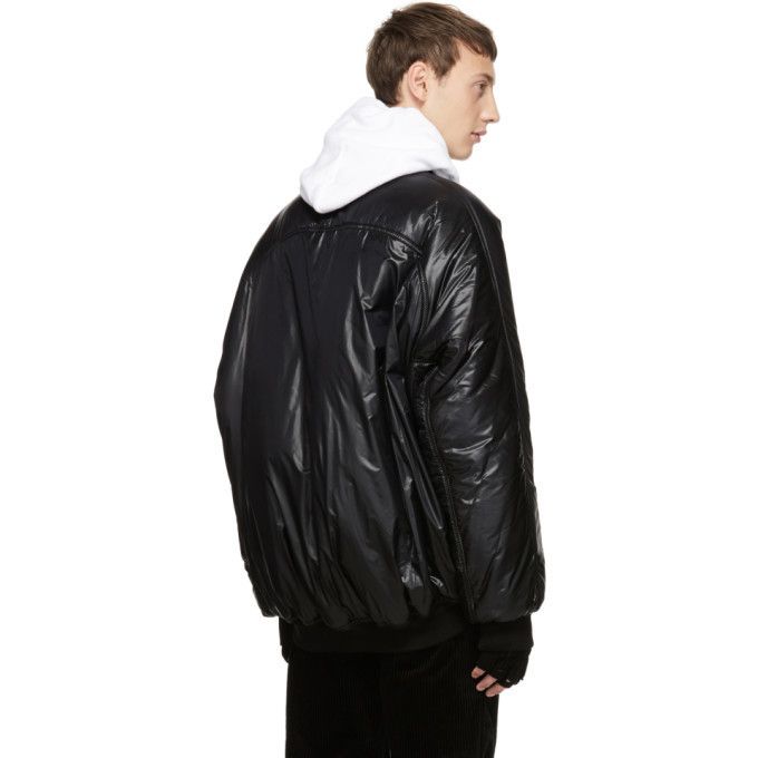 Haider Ackermann 1 of 1 Sample FW18 oversized leather bomber jacket Size US M / EU 48-50 / 2 - 14 Thumbnail
