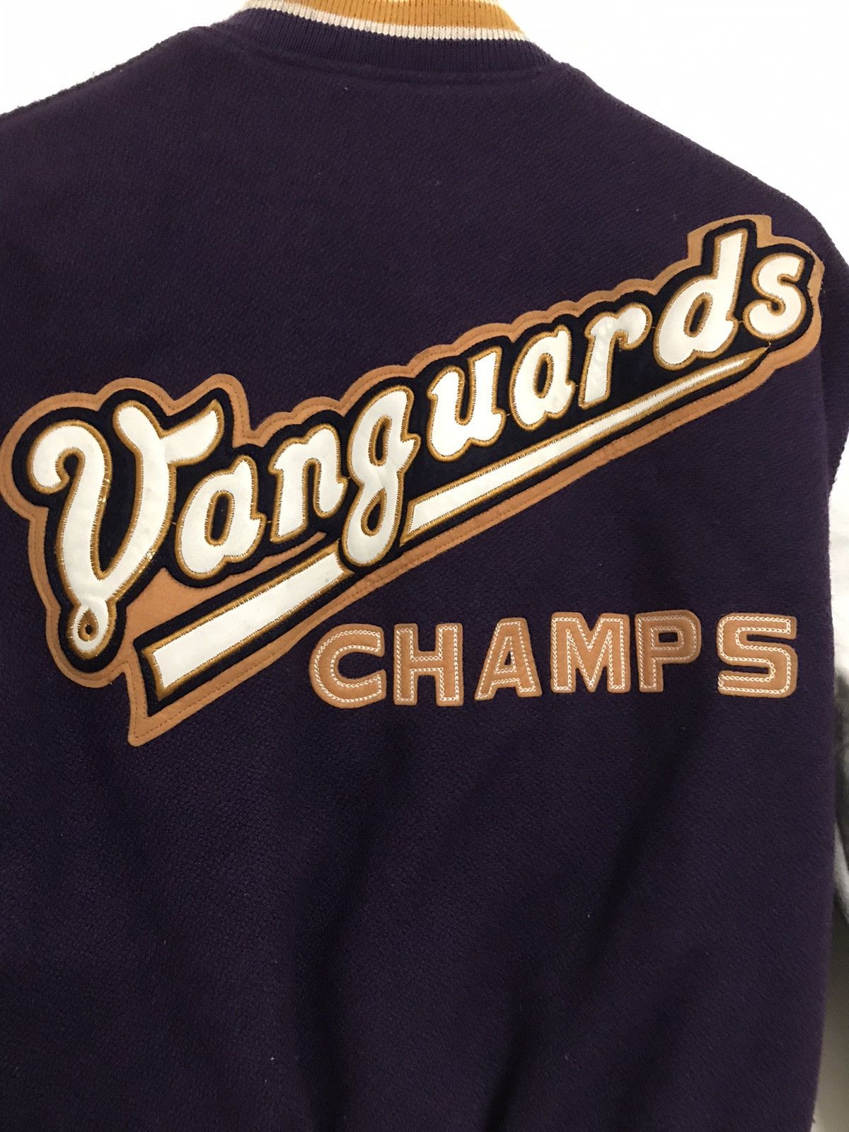 Van Van Jac Varsity Jacket Football team wool leather jacket Size US M / EU 48-50 / 2 - 8 Thumbnail