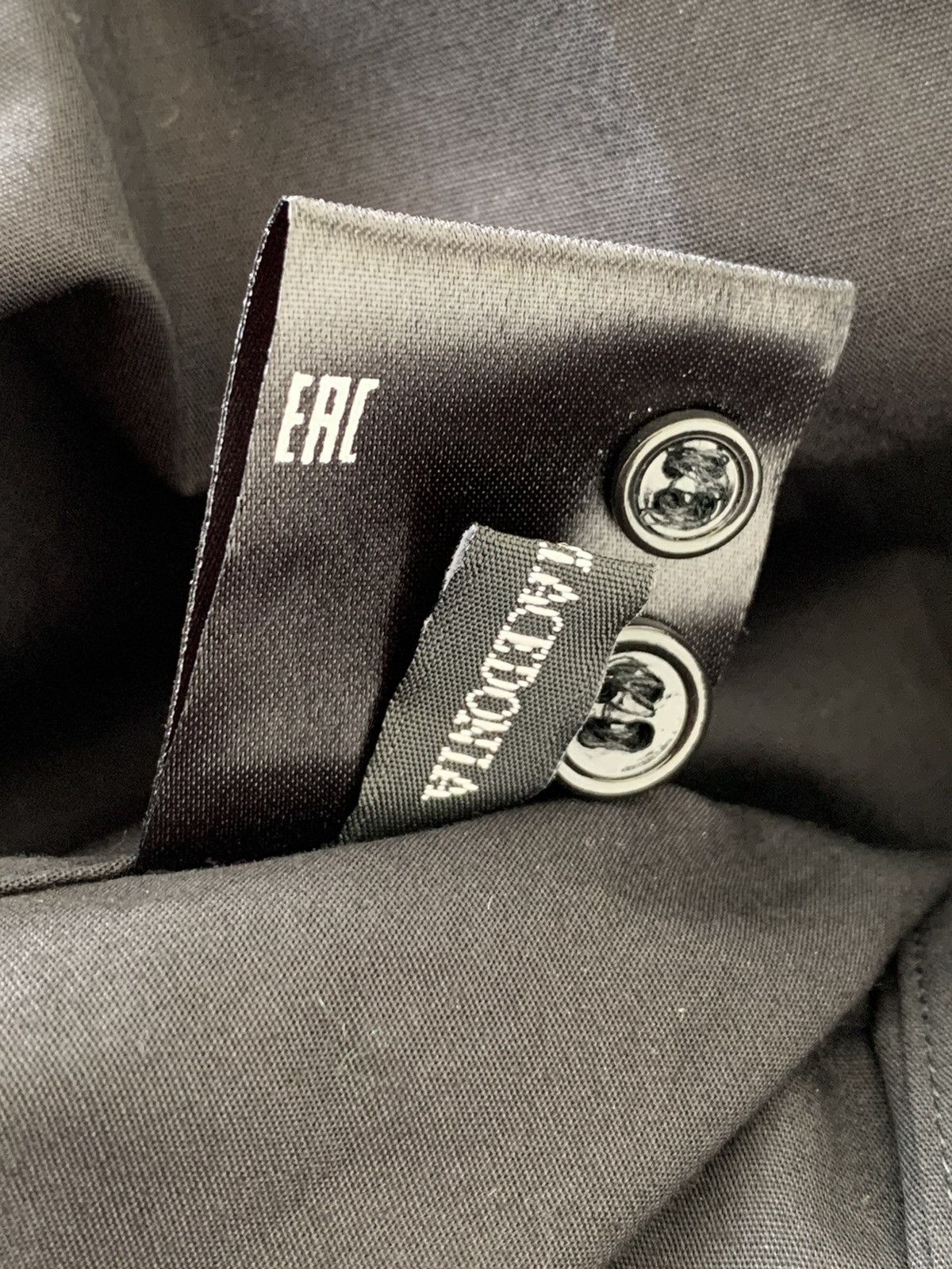 Haider Ackermann (NWT) Rrp$900 Black crystal hand embroidered shirt Size US S / EU 44-46 / 1 - 12 Thumbnail