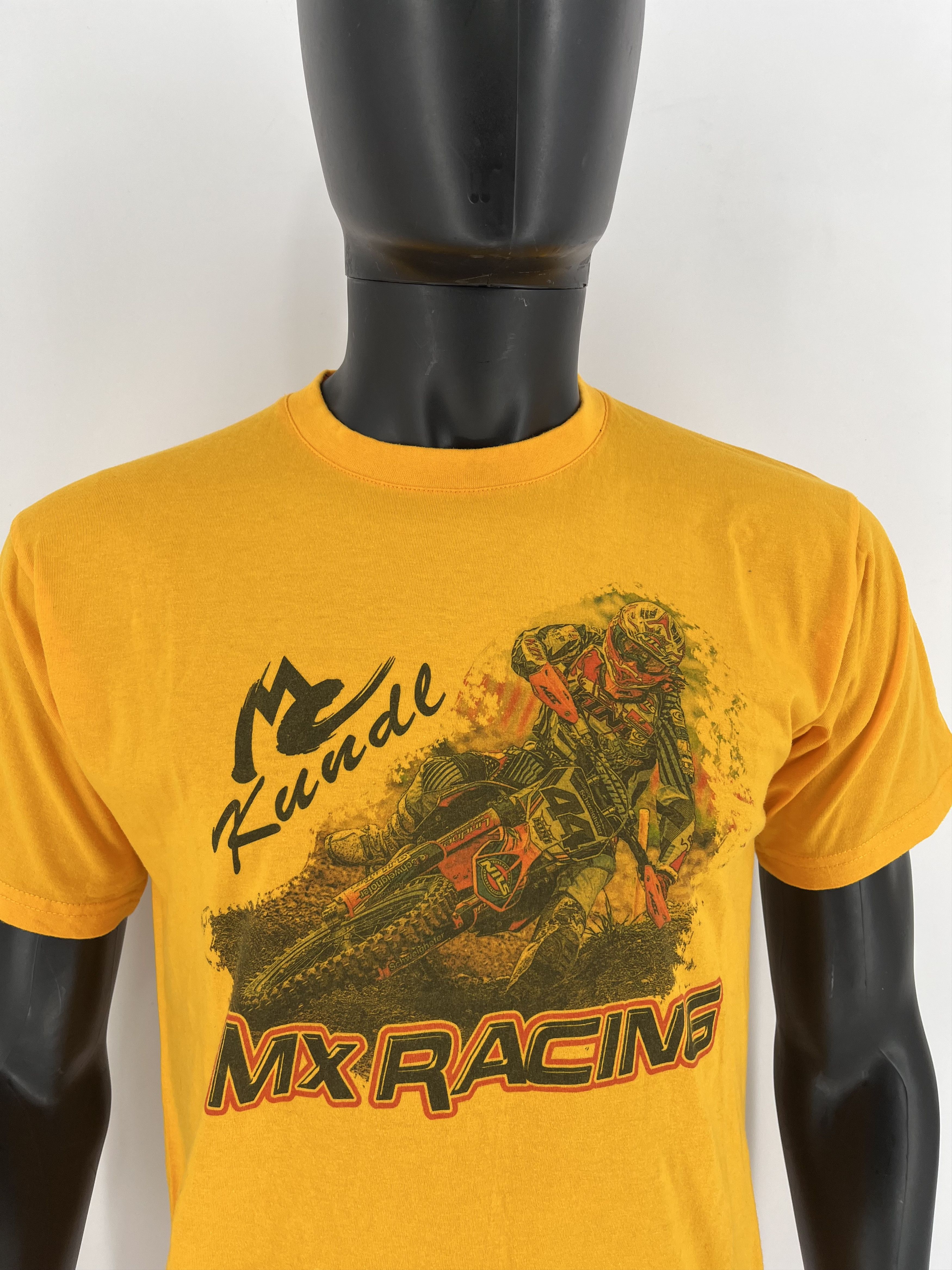 Vintage Vintage Y2K Racing Moto All Print Tee Art Band Streetwear Size US S / EU 44-46 / 1 - 4 Thumbnail