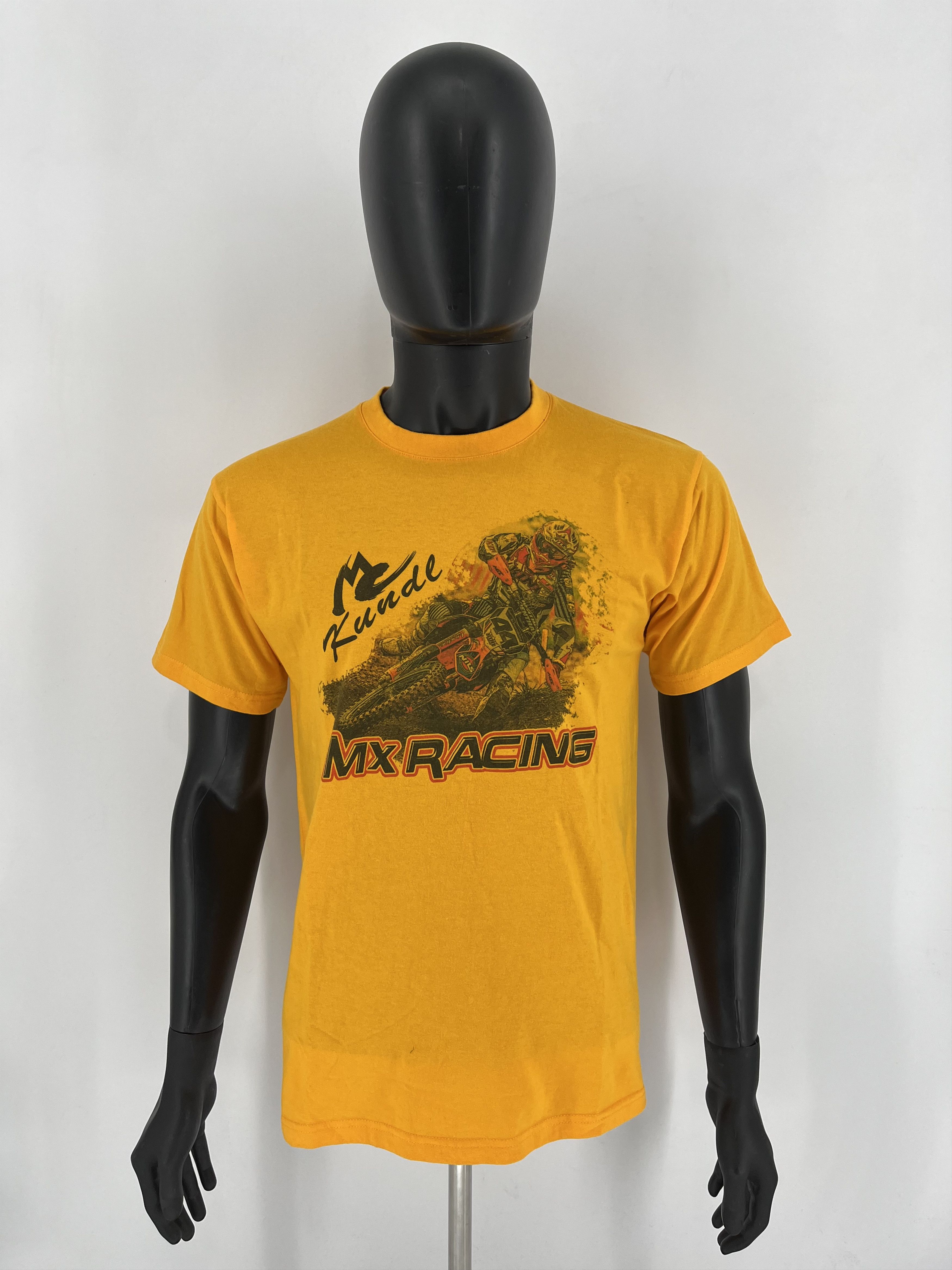 Vintage Vintage Y2K Racing Moto All Print Tee Art Band Streetwear Size US S / EU 44-46 / 1 - 2 Thumbnail