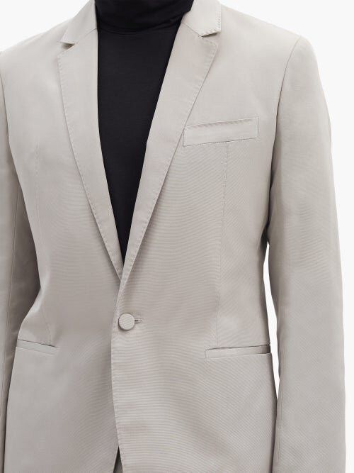 Haider Ackermann RRP$1865 White linen blend tuxedo jacket Size 48R - 19 Thumbnail