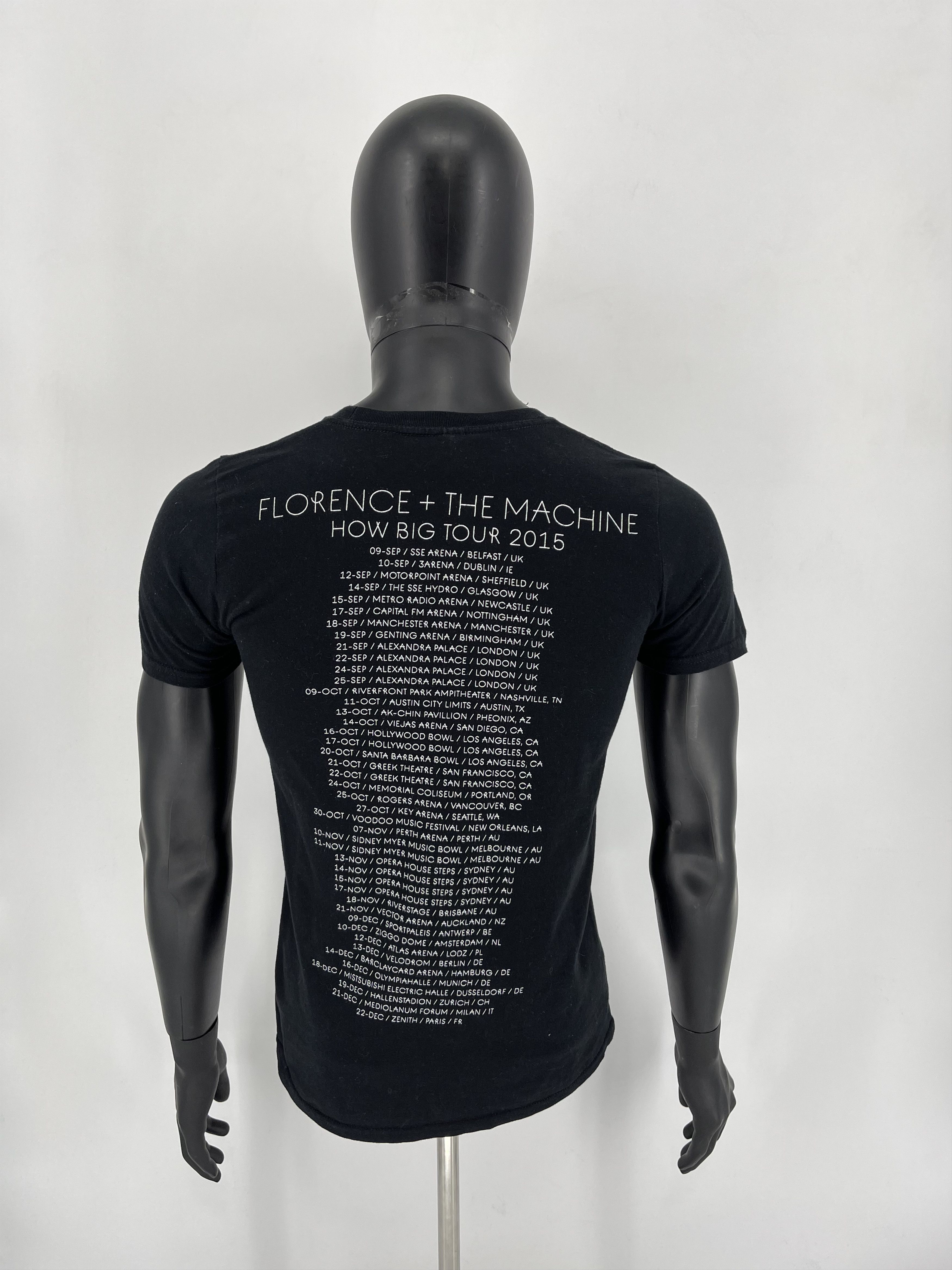 Band Tees Florence + the Machine Ceremonials Tour Tee Size S Black Size US S / EU 44-46 / 1 - 6 Thumbnail