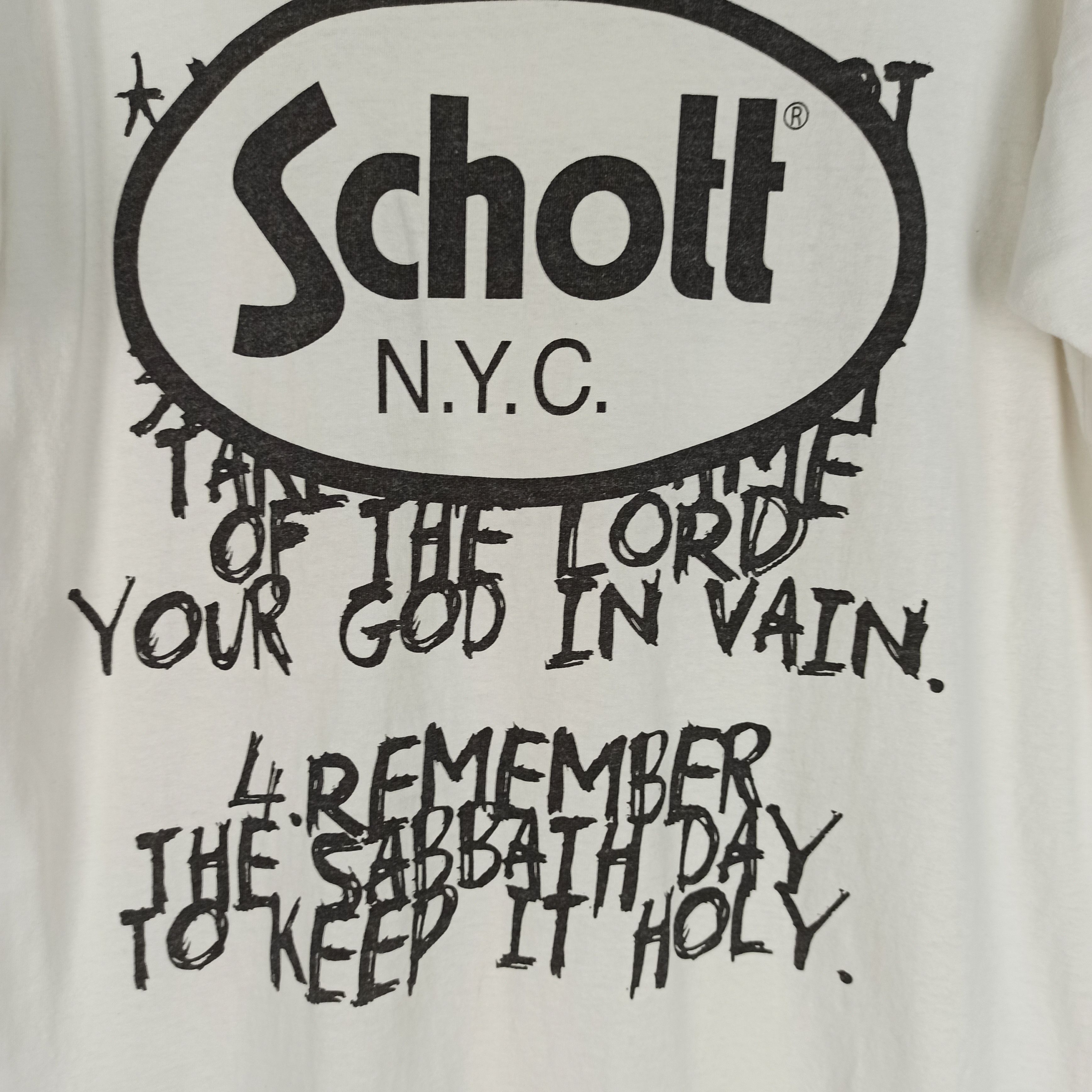 Schott 🔥STEALS🔥 Schott New York City Full Printed T-shirt Size US XL / EU 56 / 4 - 3 Thumbnail