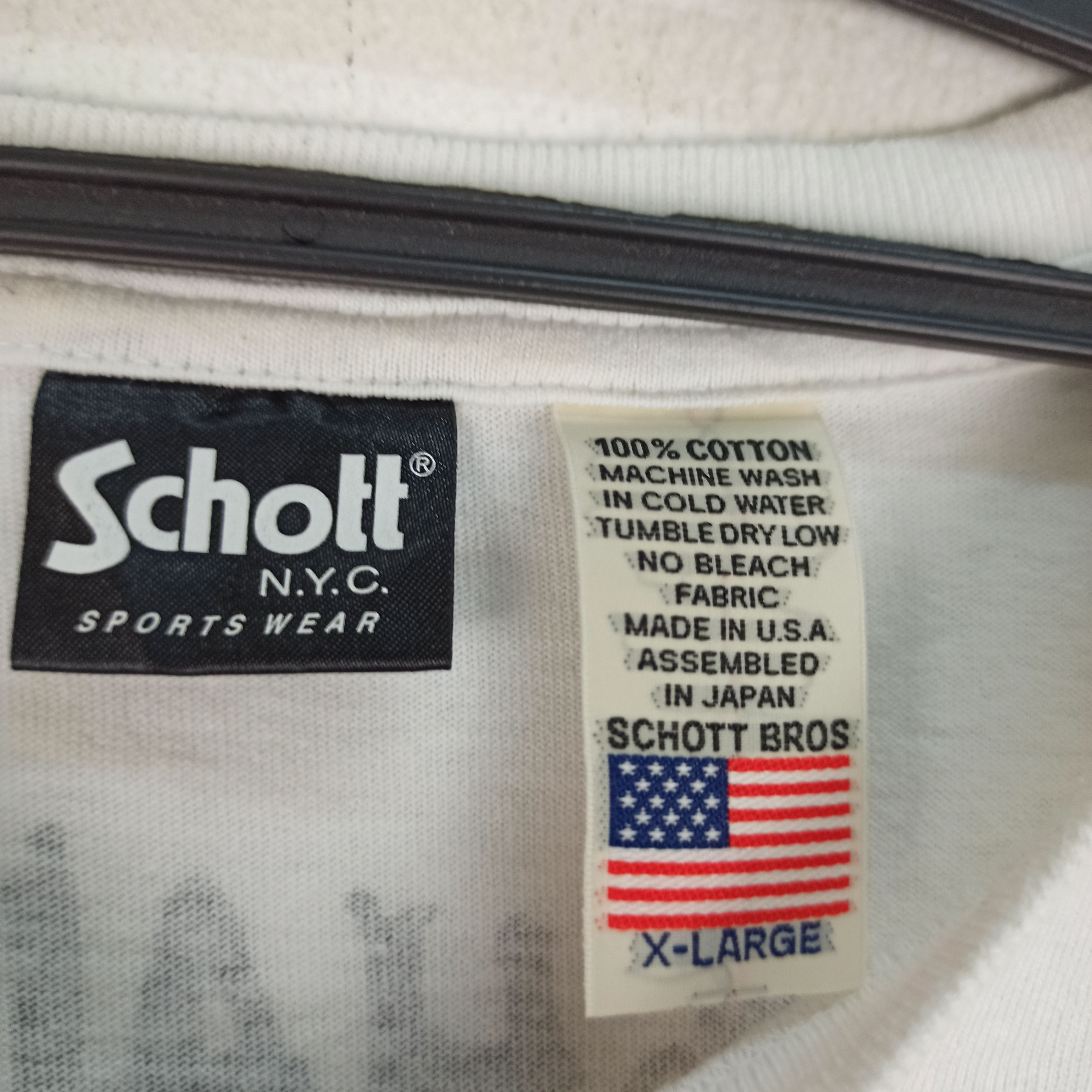 Schott 🔥STEALS🔥 Schott New York City Full Printed T-shirt Size US XL / EU 56 / 4 - 8 Thumbnail