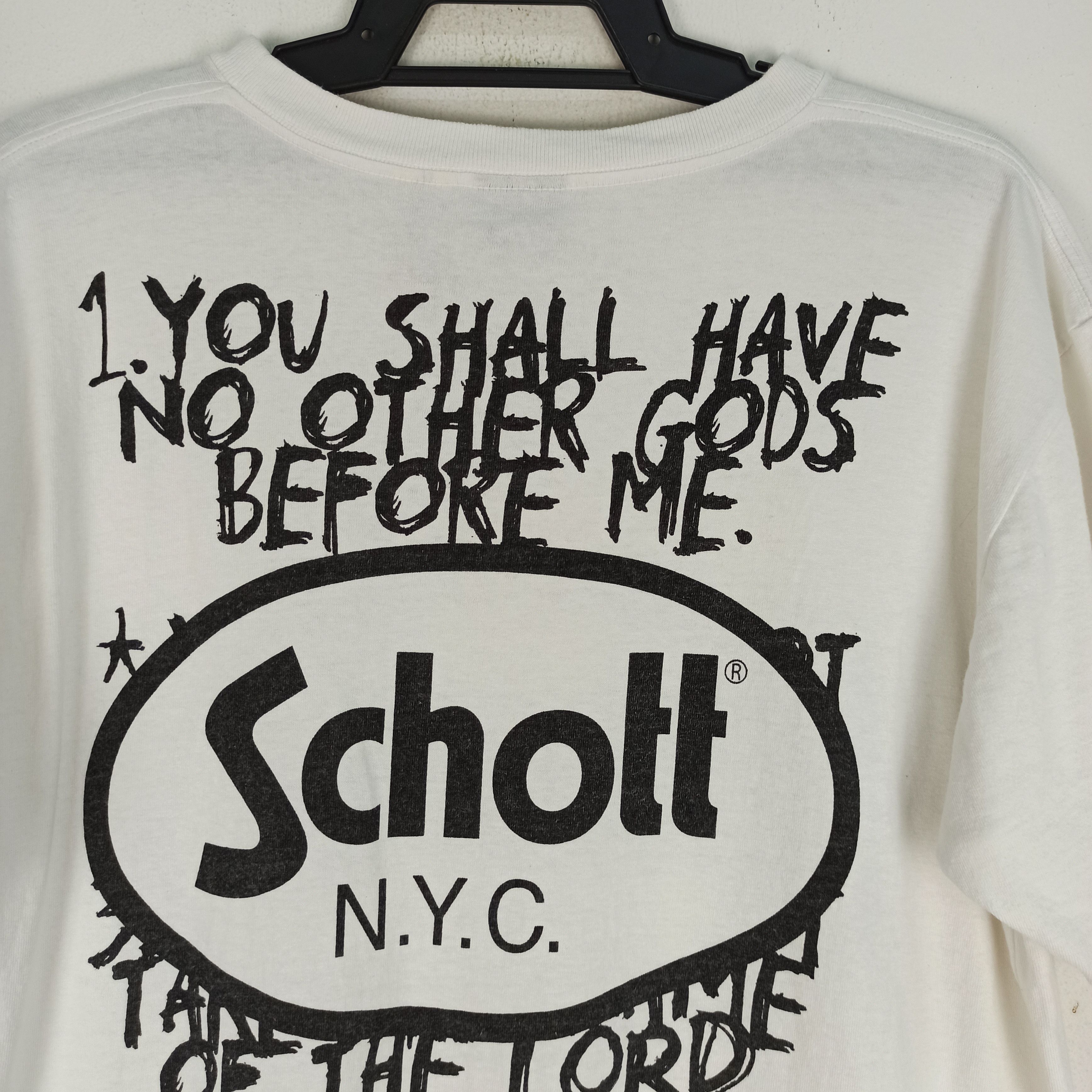 Schott 🔥STEALS🔥 Schott New York City Full Printed T-shirt Size US XL / EU 56 / 4 - 2 Thumbnail