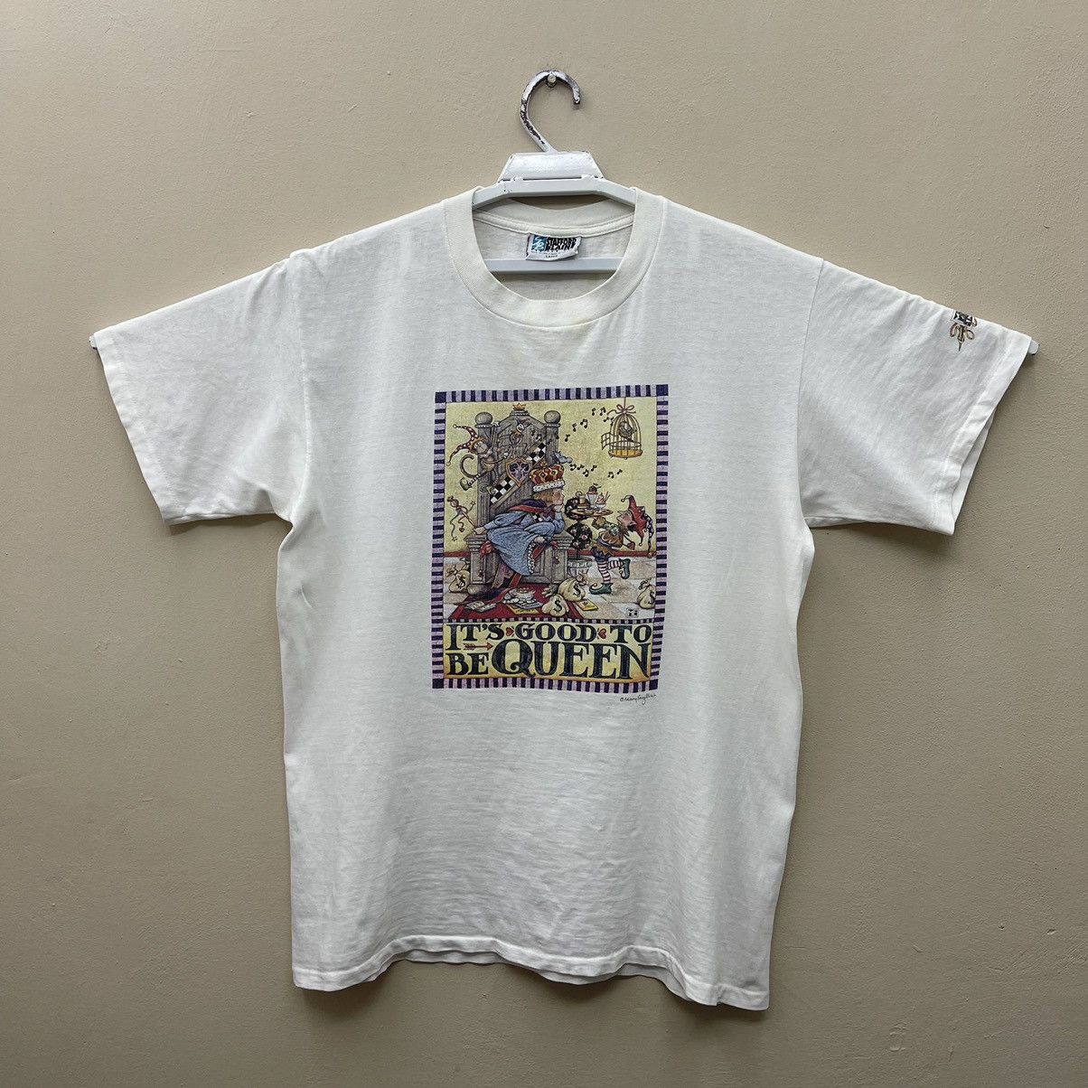Cartoon Network Vintage 90s Stafford Blaine Designs It's Good To Be Queen Size US L / EU 52-54 / 3 - 1 Thumbnail