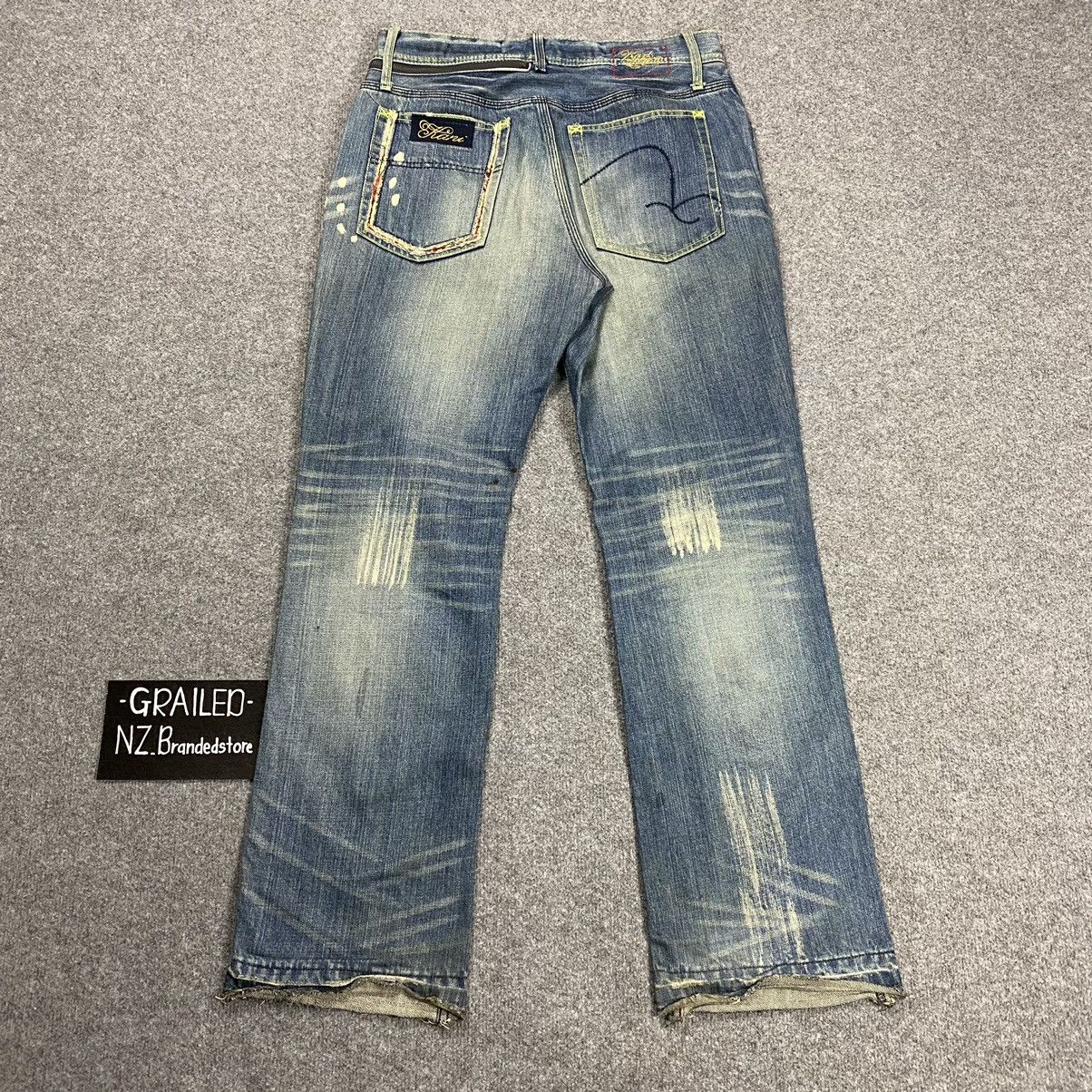 Vintage🔥KARL KANI🔥Distressed Denim Jeans