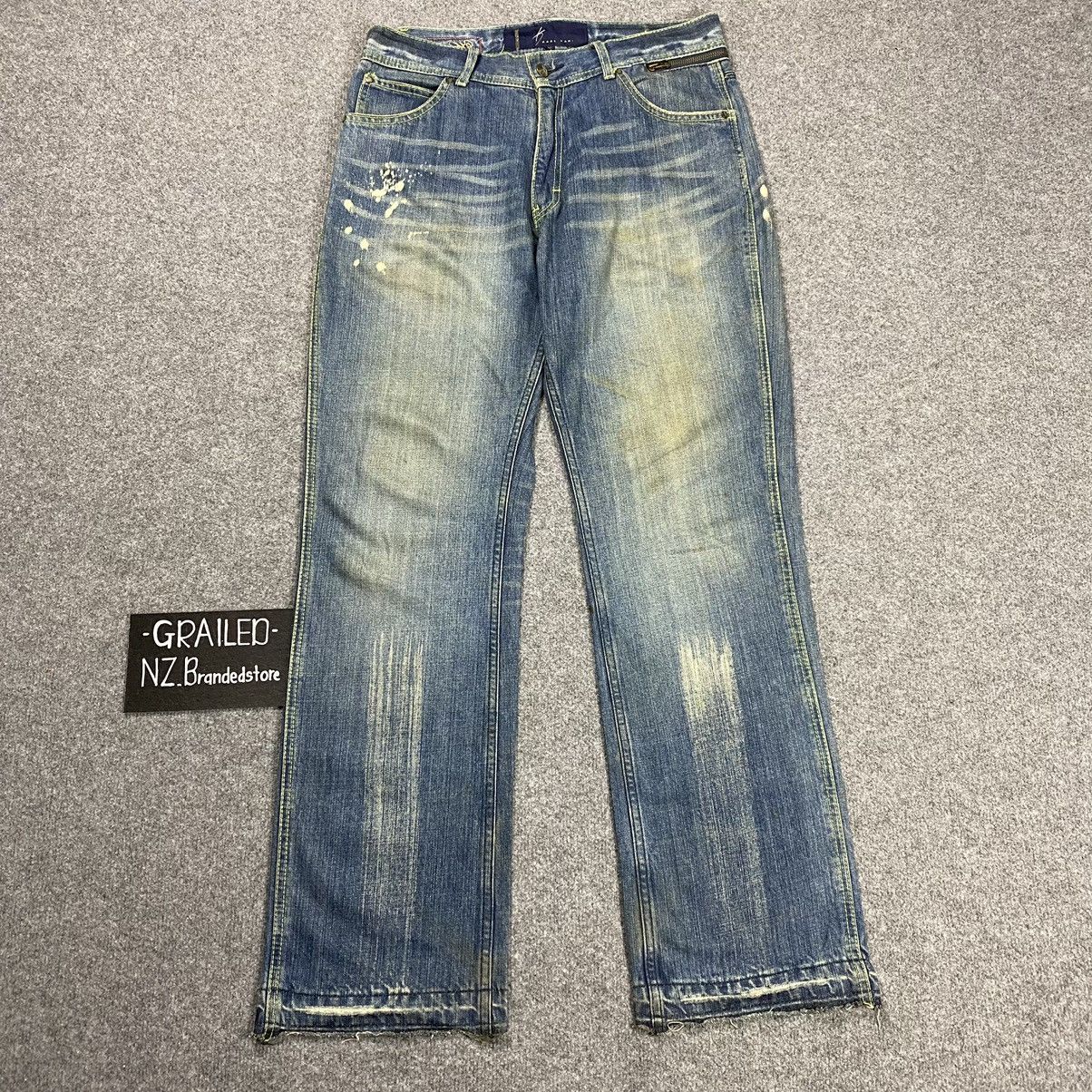 Vintage🔥KARL KANI🔥Distressed Denim Jeans