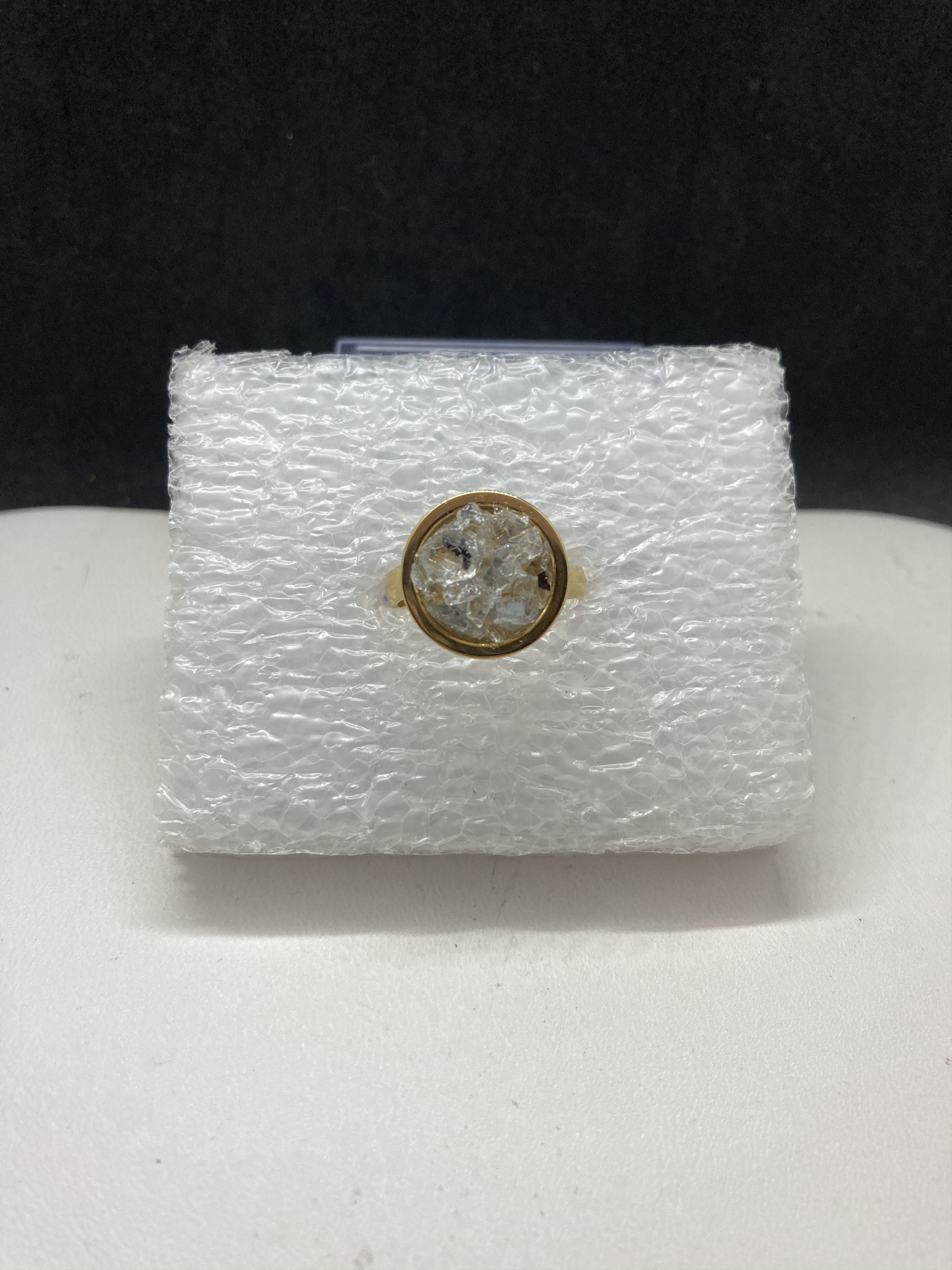 Jewelry Stardust Golden Ring - Size 7.25 Size ONE SIZE - 1 Thumbnail