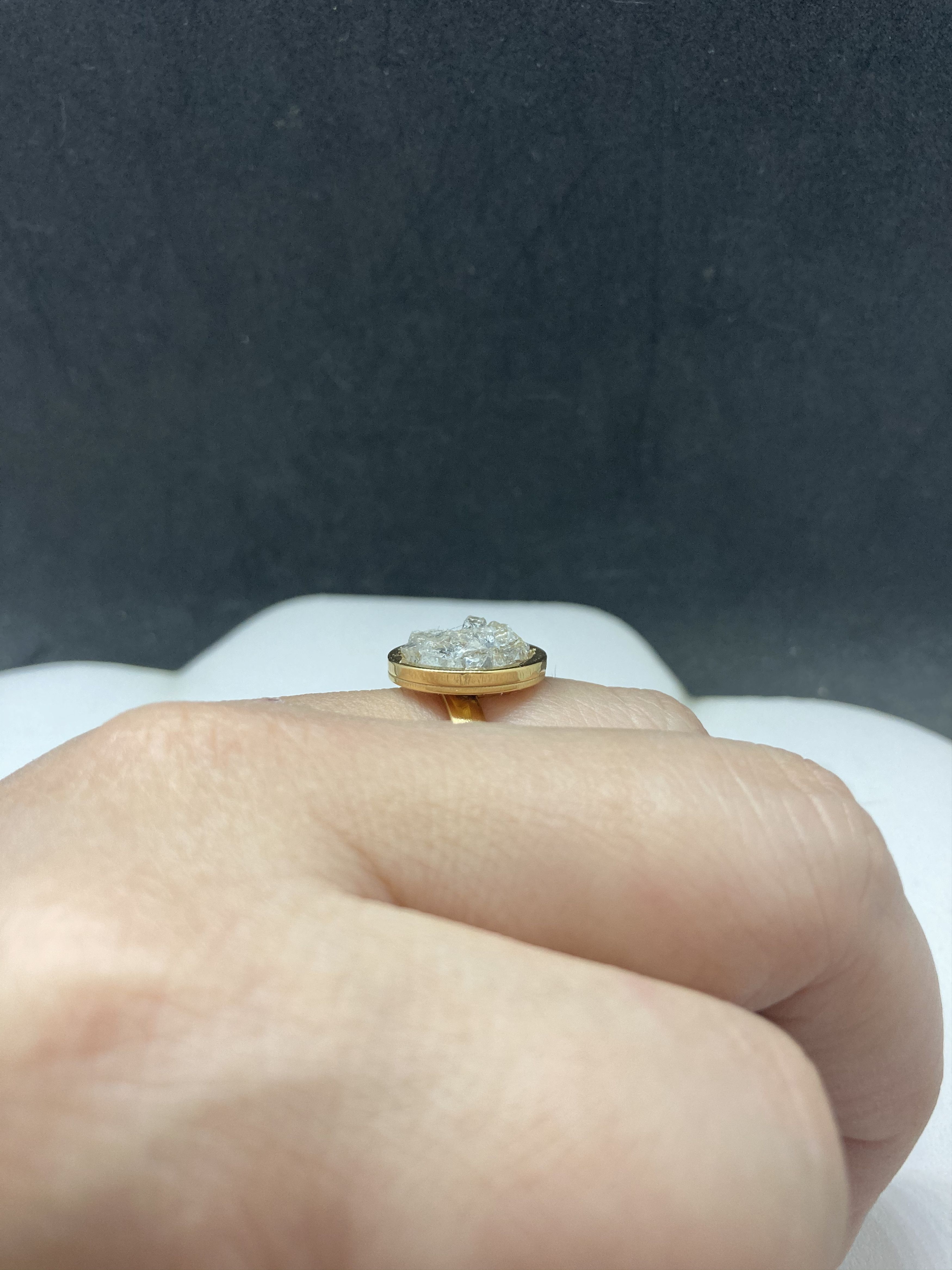 Jewelry Stardust Golden Ring - Size 7.25 Size ONE SIZE - 4 Thumbnail