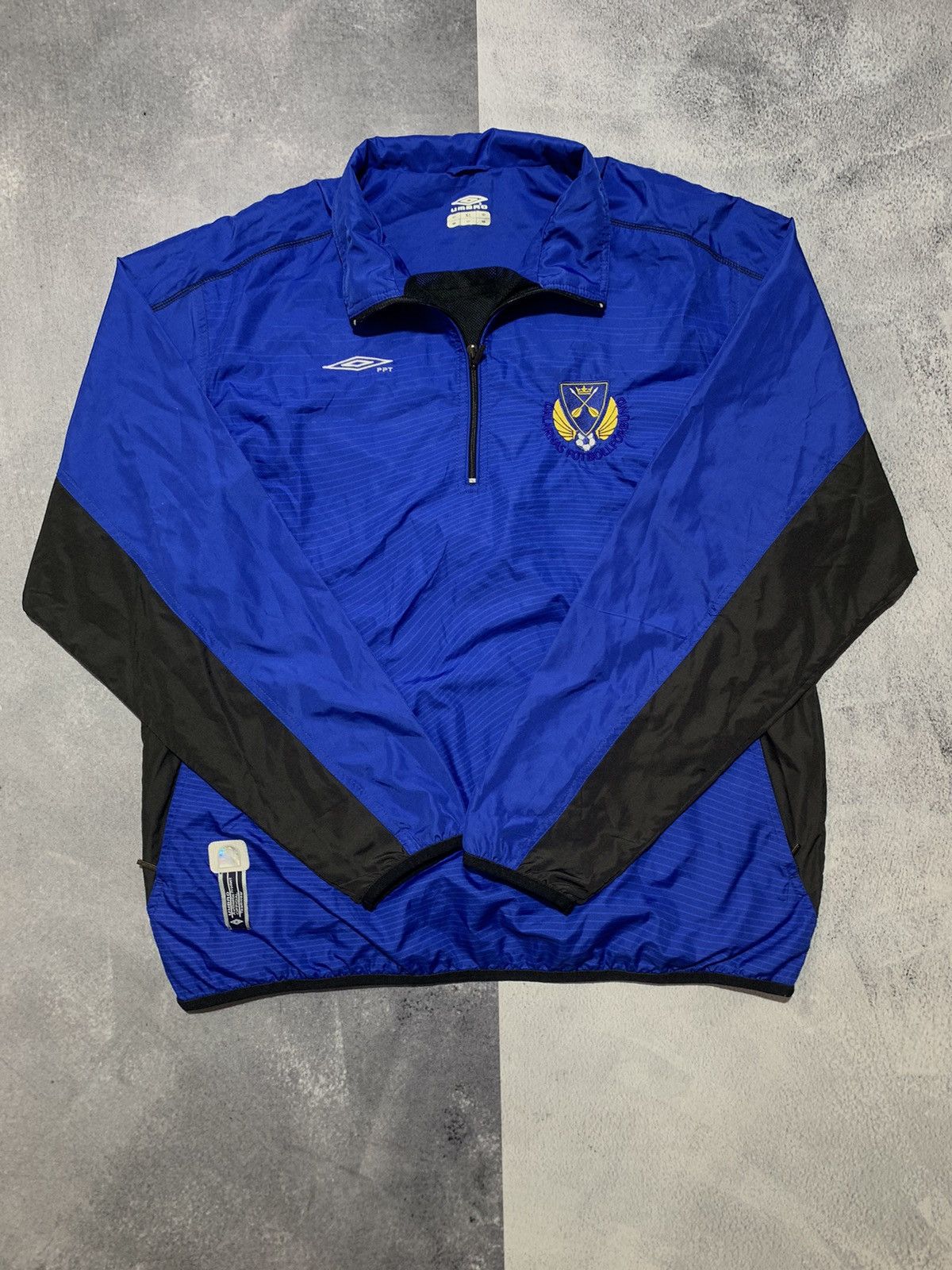 Umbro × Vintage Vintage Y2K Umbro 1/4 zip windbreaker light jacket size L Size US L / EU 52-54 / 3 - 1 Thumbnail