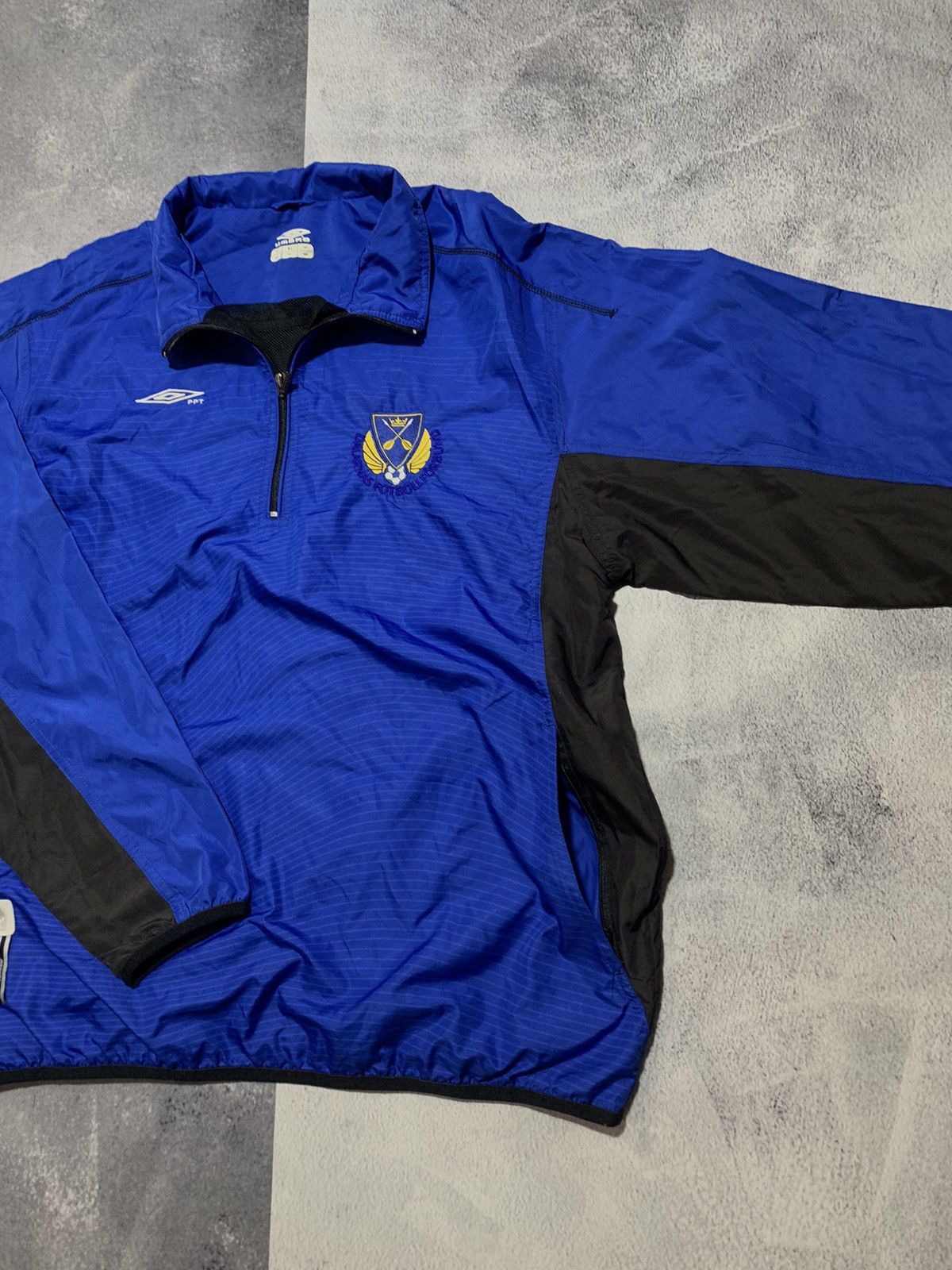 Umbro × Vintage Vintage Y2K Umbro 1/4 zip windbreaker light jacket size L Size US L / EU 52-54 / 3 - 2 Thumbnail