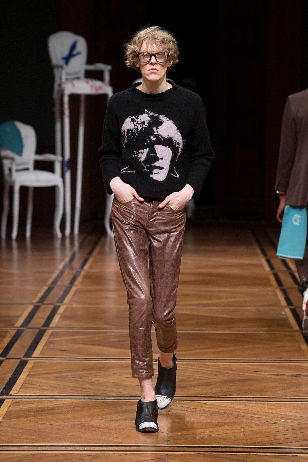 (Runway) Erd AW’18 “BRIAN JONES” wool knit sweater