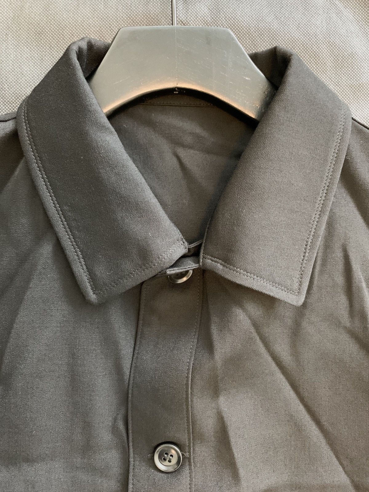 Yohji Yamamoto Pour Homme SS’16 Oversized wool gabardine shirt jacket Size US M / EU 48-50 / 2 - 8 Thumbnail