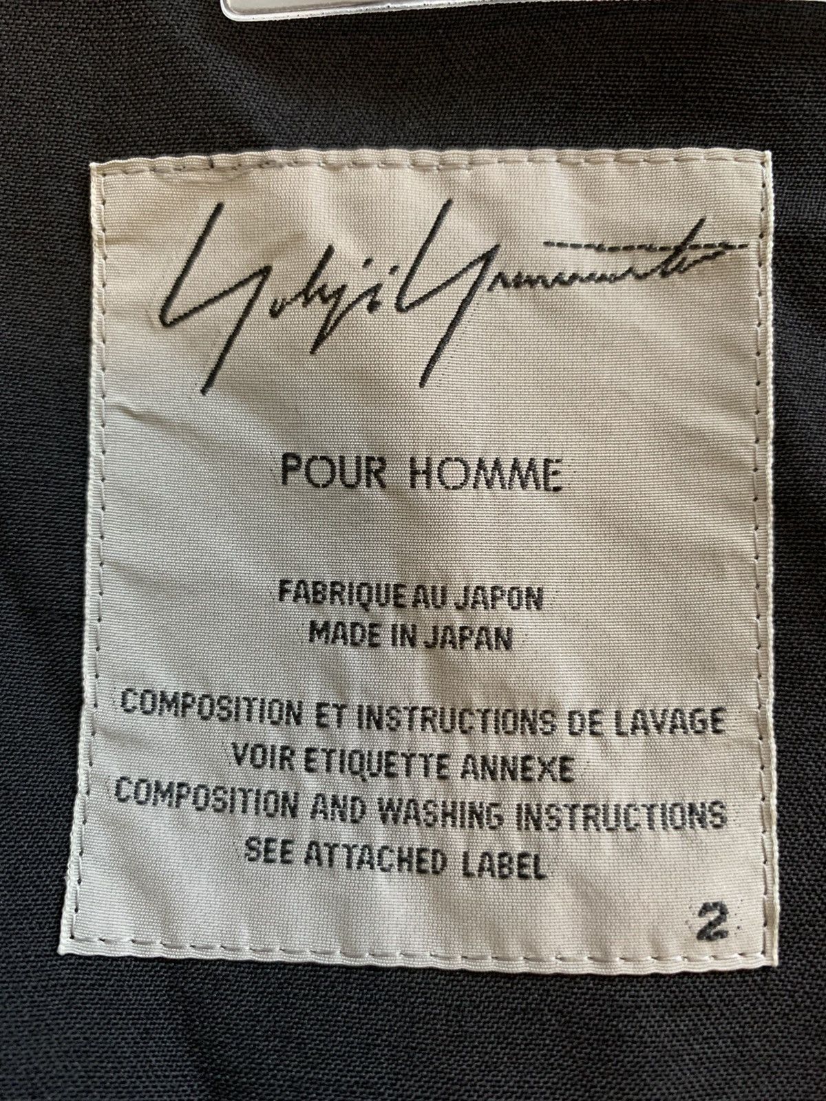 Yohji Yamamoto Pour Homme SS’16 Oversized wool gabardine shirt jacket Size US M / EU 48-50 / 2 - 13 Thumbnail