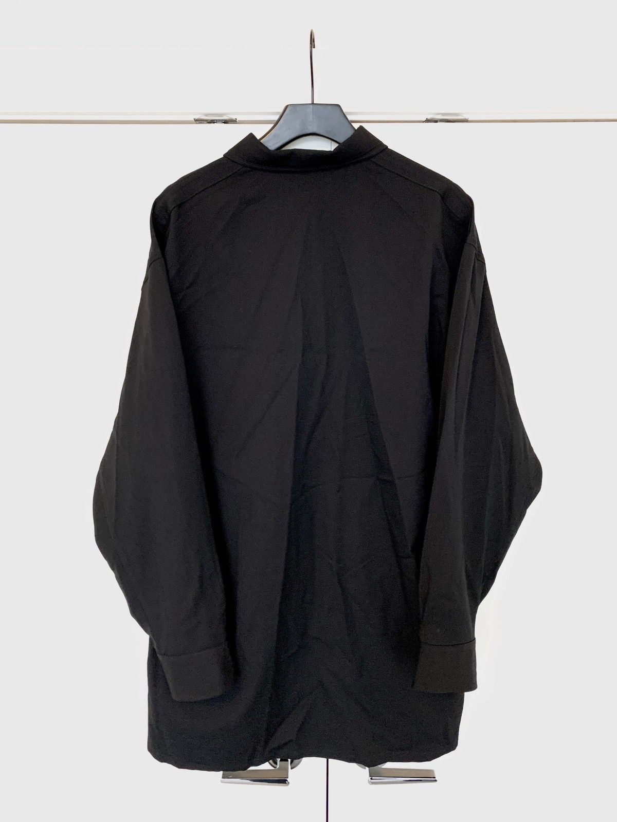 Yohji Yamamoto Pour Homme SS’16 Oversized wool gabardine shirt jacket Size US M / EU 48-50 / 2 - 6 Thumbnail