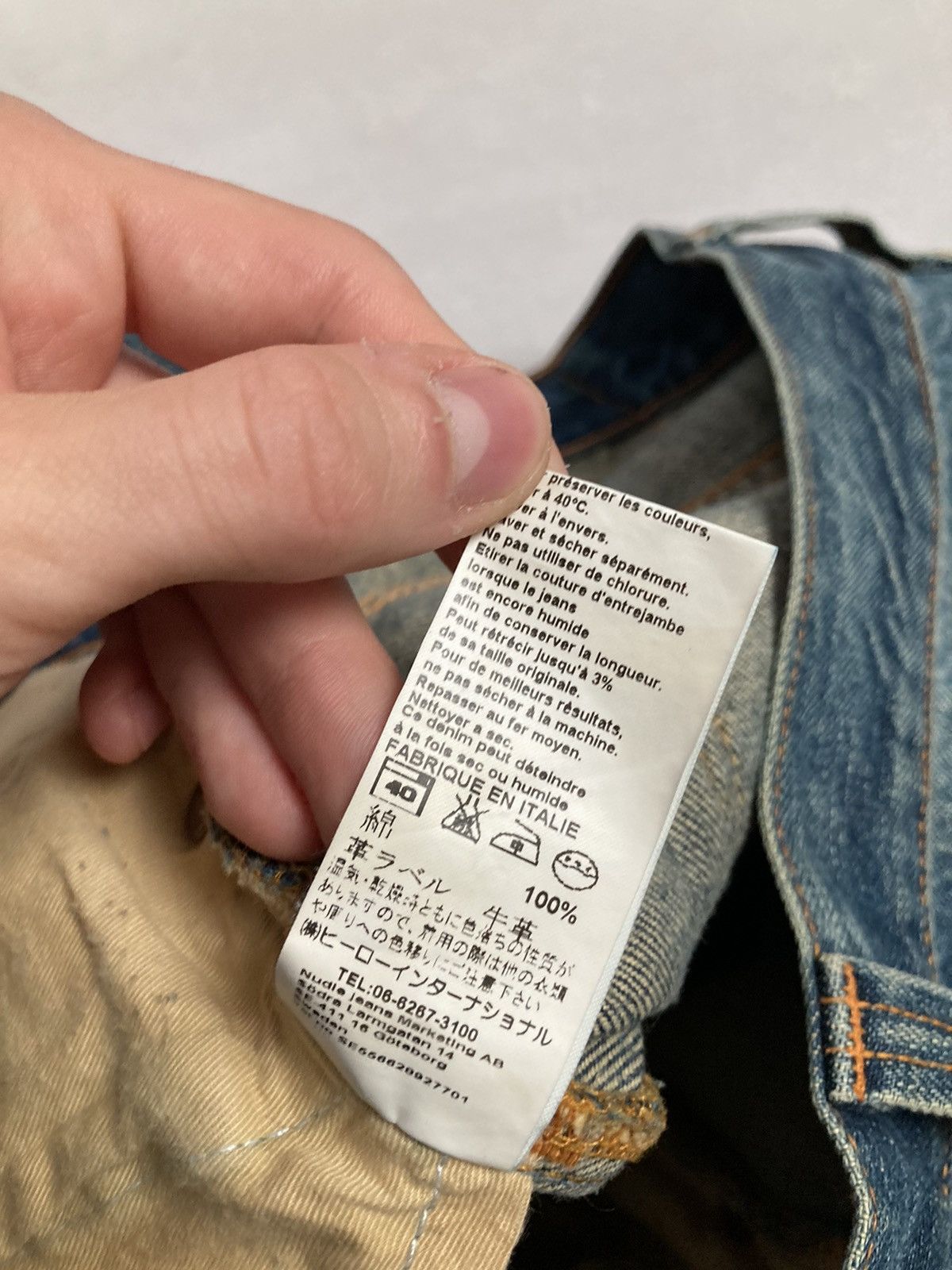 Japanese Brand × Nudie Jeans × Vintage Nudie Jeans Japanese