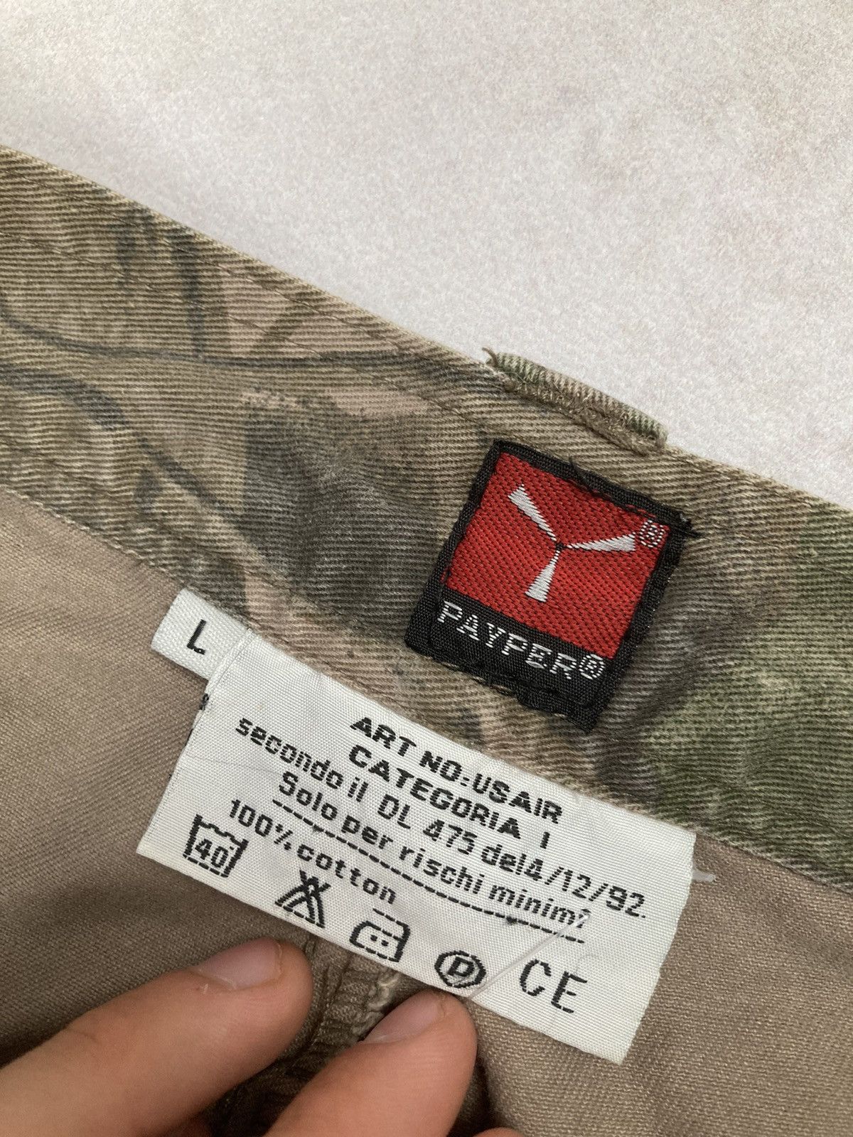 Other Vintage Military U.S. Air Rare Real Tree Cargo Pants Size US 34 / EU 50 - 11 Thumbnail