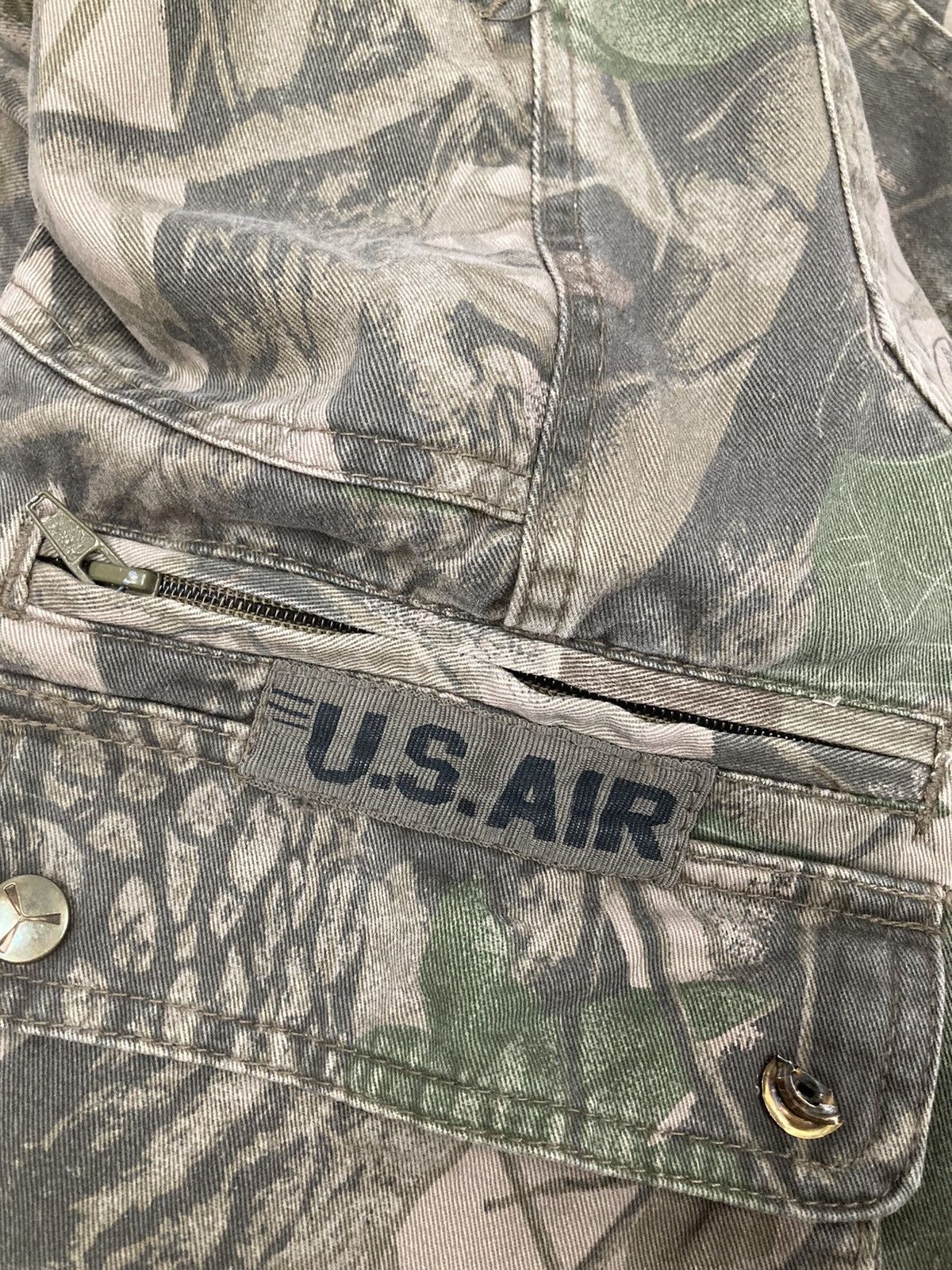 Other Vintage Military U.S. Air Rare Real Tree Cargo Pants Size US 34 / EU 50 - 8 Thumbnail