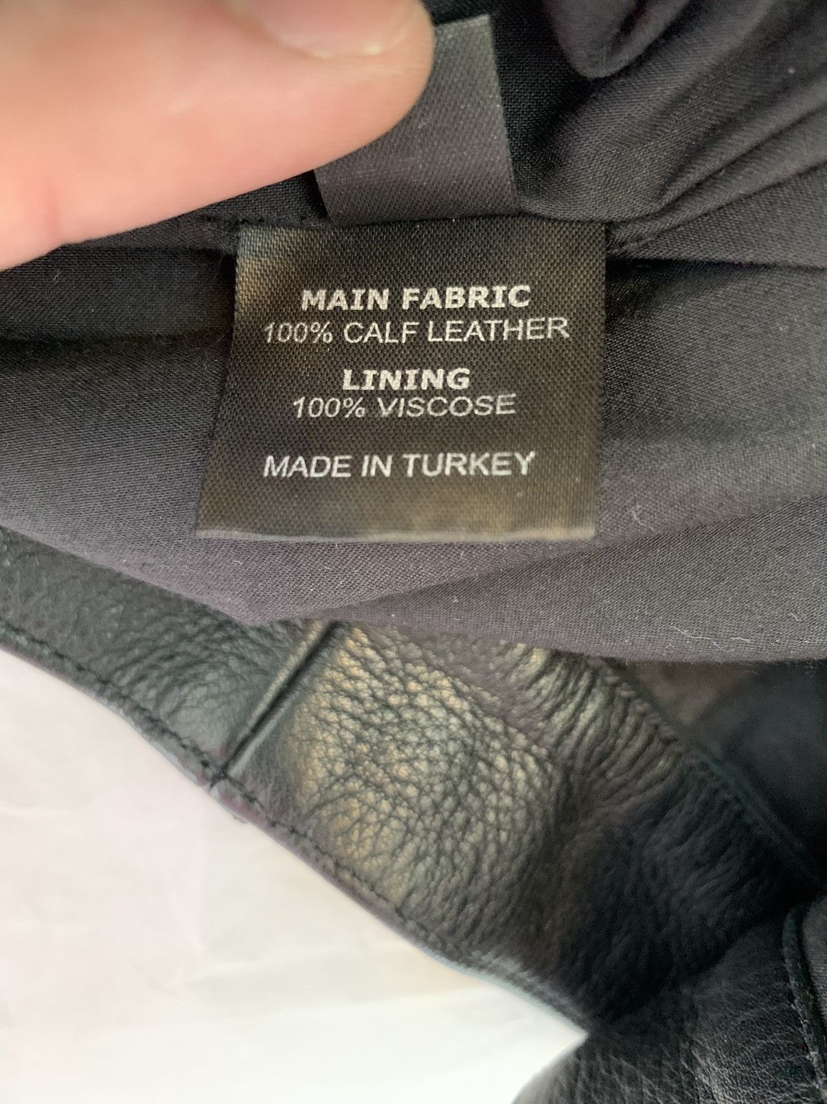 Vetements (Runway) SS16 Reworked leather trousers Size US 30 / EU 46 - 15 Thumbnail