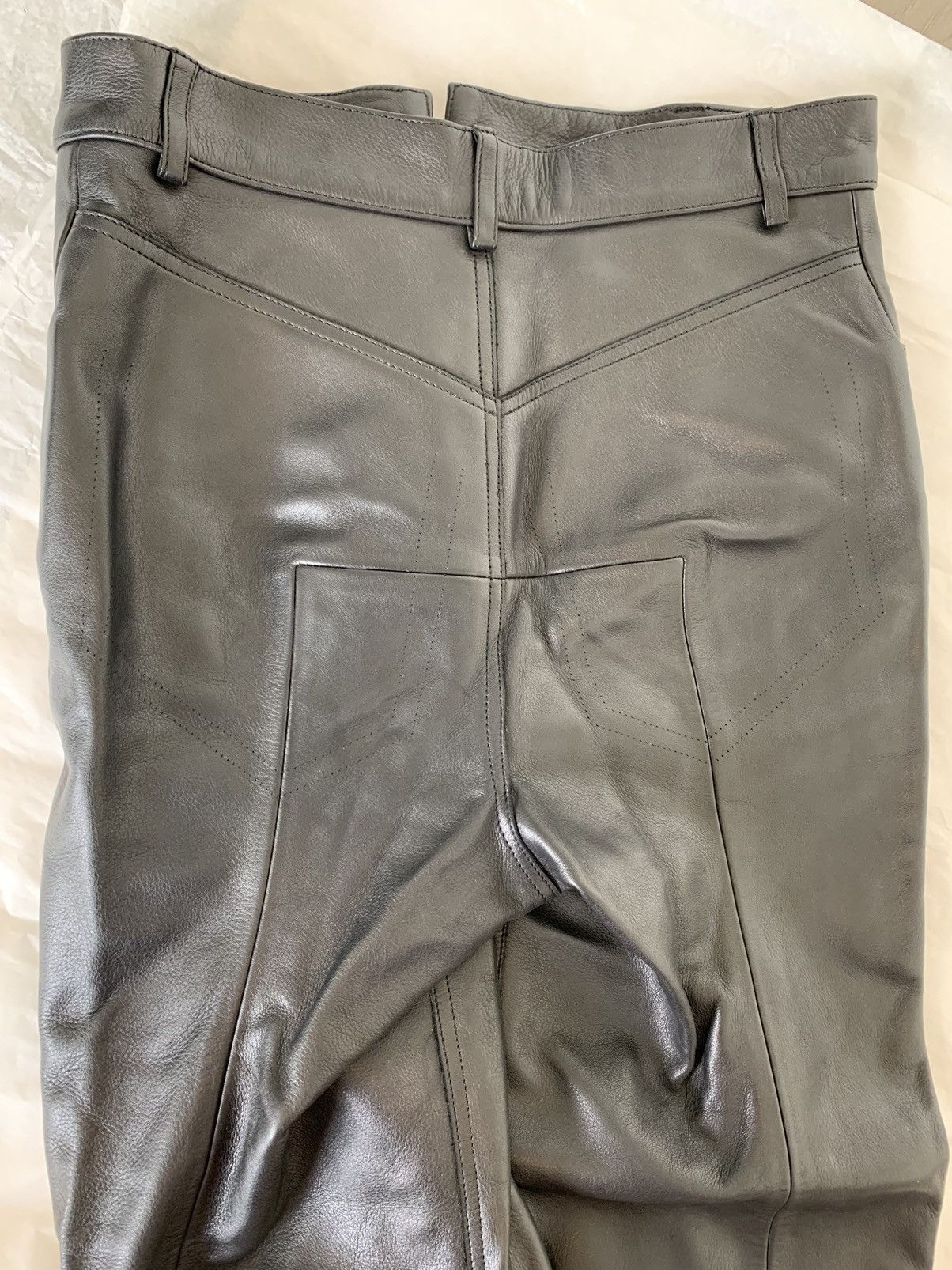 Vetements (Runway) SS16 Reworked leather trousers Size US 30 / EU 46 - 10 Thumbnail