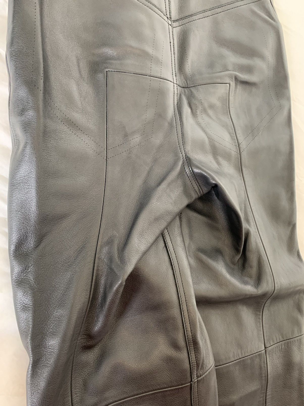 Vetements (Runway) SS16 Reworked leather trousers Size US 30 / EU 46 - 12 Thumbnail
