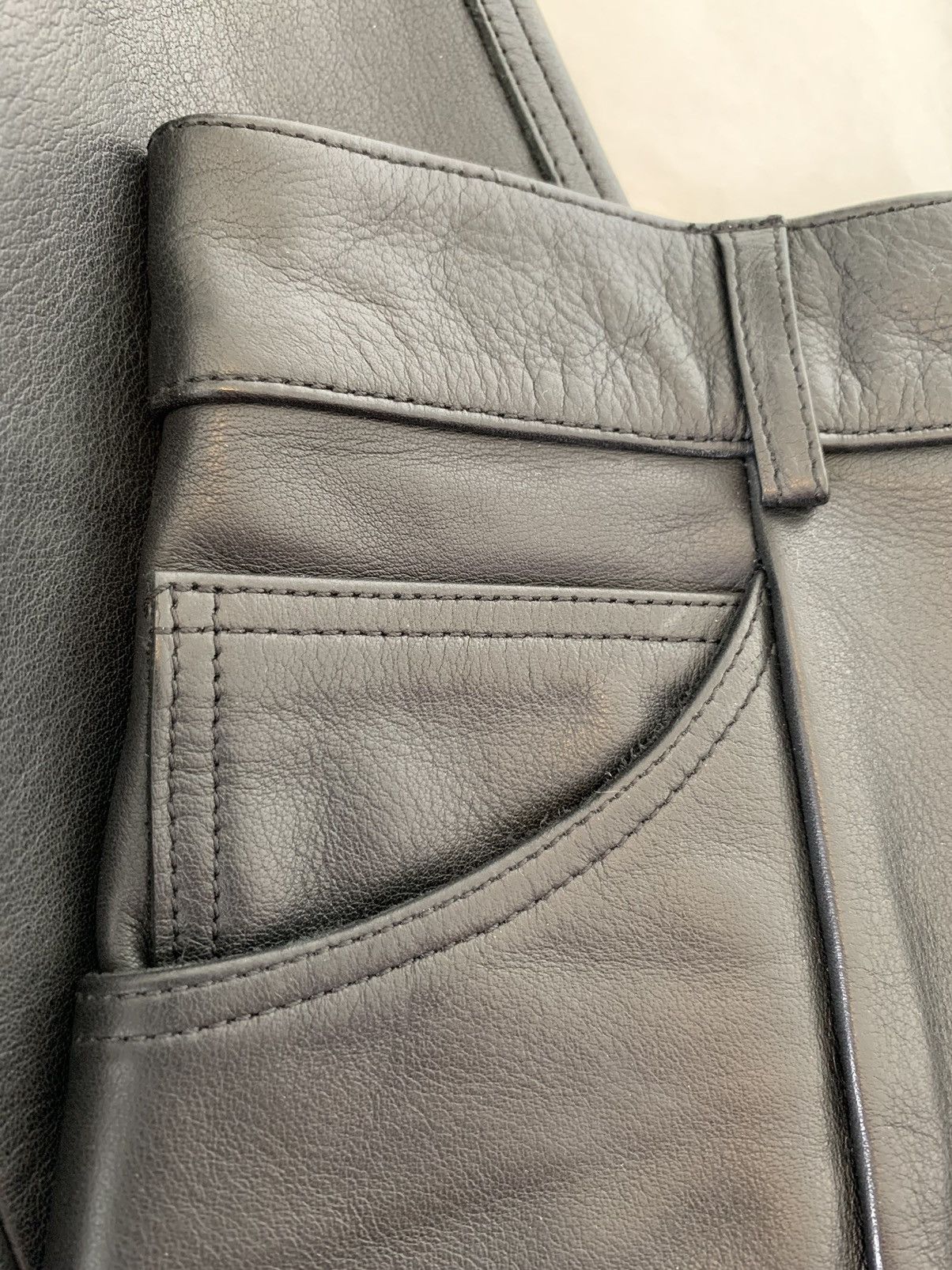 Vetements (Runway) SS16 Reworked leather trousers Size US 30 / EU 46 - 3 Thumbnail