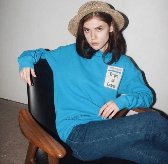 Enfants Riches Deprimes (NWT) Erd SS17 Henry Miller Tropic of Cancer sweatshirt Size US M / EU 48-50 / 2 - 10 Thumbnail