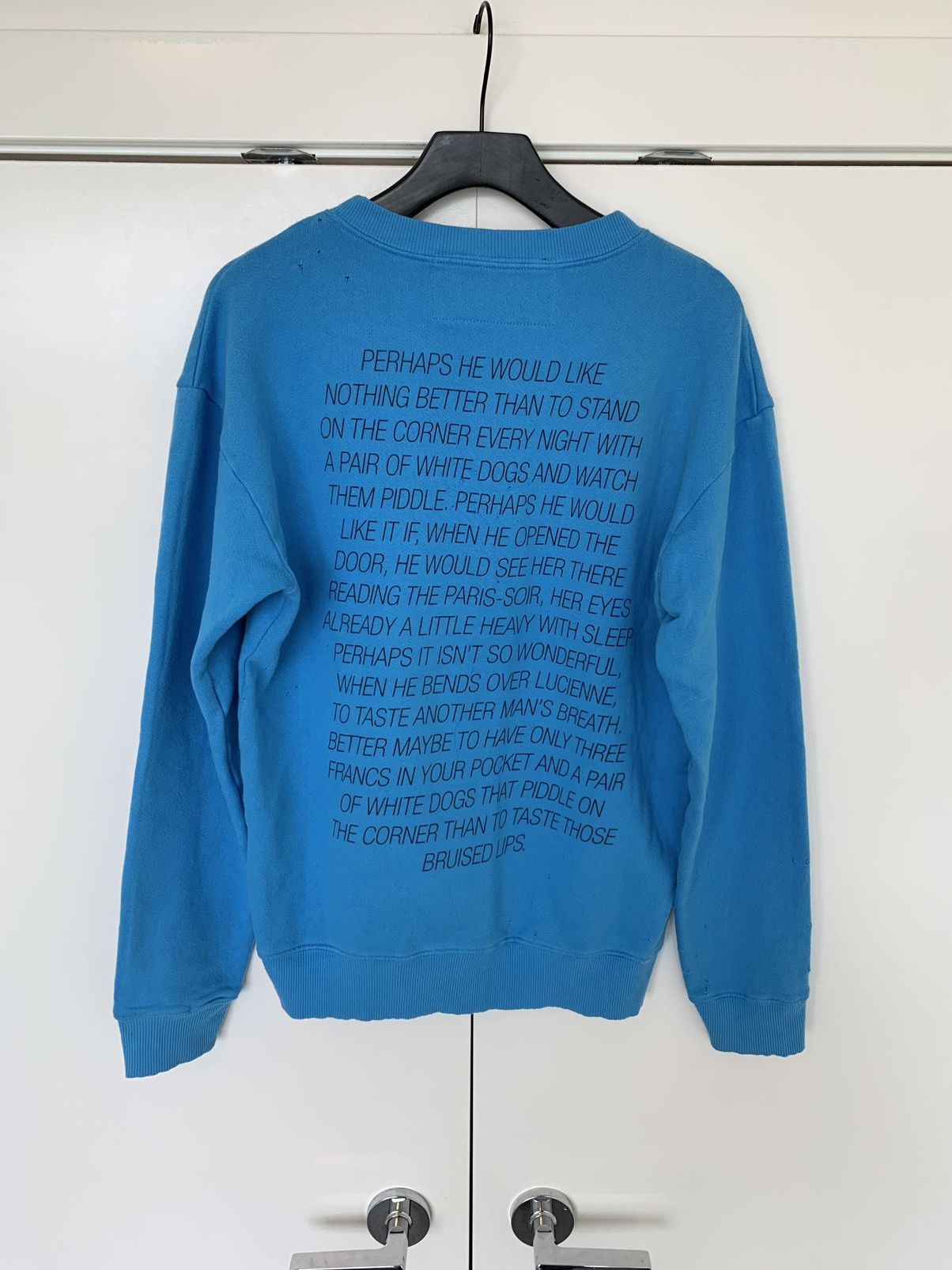 Enfants Riches Deprimes (NWT) Erd SS17 Henry Miller Tropic of Cancer sweatshirt Size US M / EU 48-50 / 2 - 5 Thumbnail