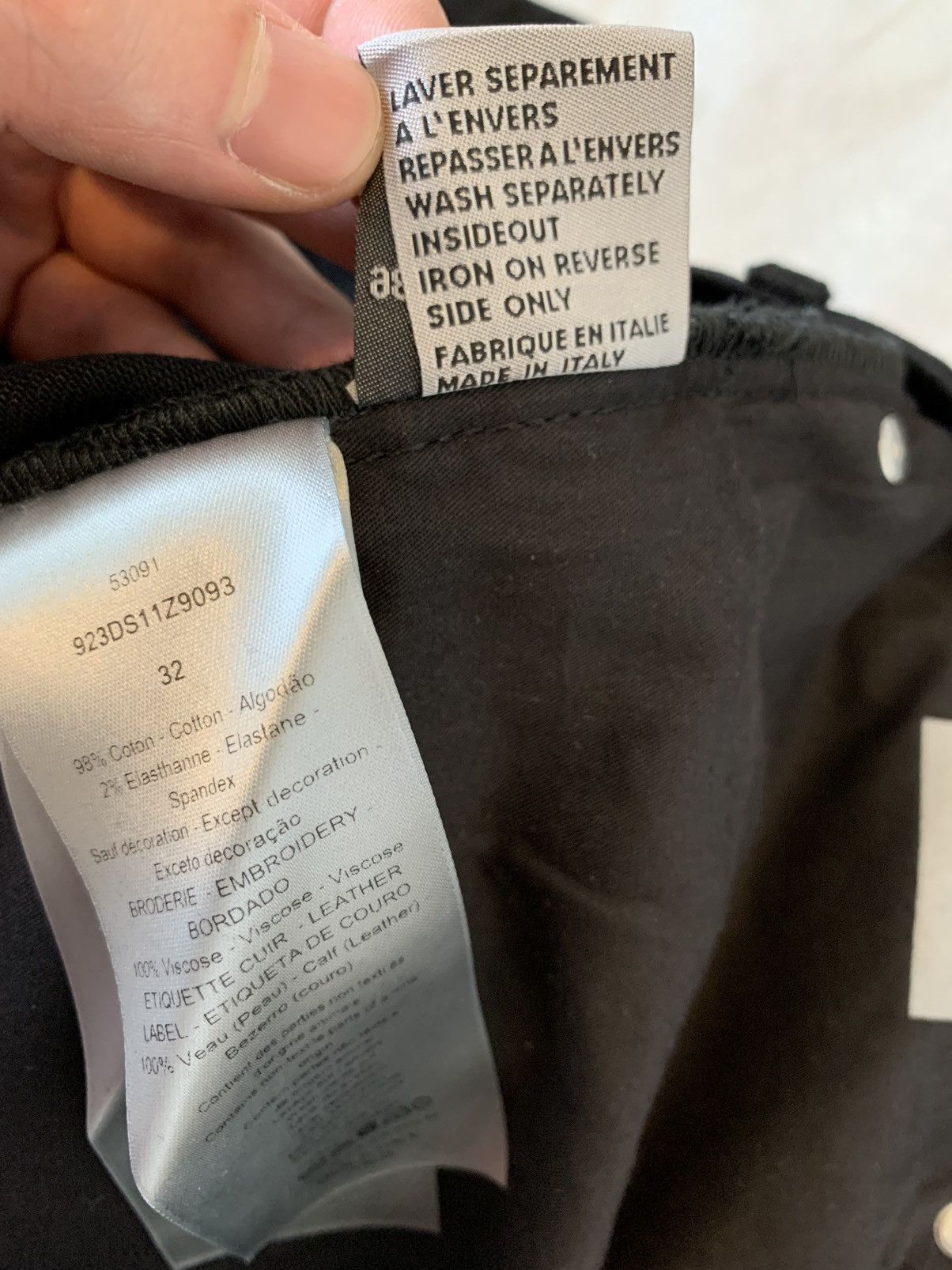 Dior × Kaws (NWT)Kim Jones Dior x Kaws bee embroidered denim jeans Size US 32 / EU 48 - 16 Thumbnail
