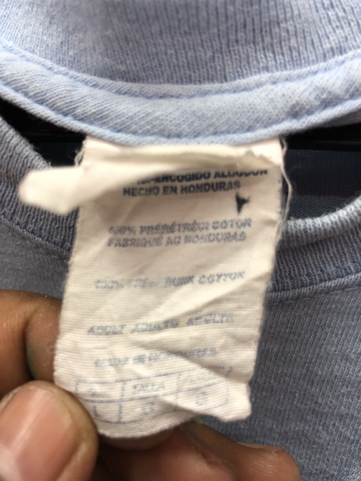 Vintage Vintage TAR HEELS North Corolina Overprint tees Size US L / EU 52-54 / 3 - 7 Thumbnail