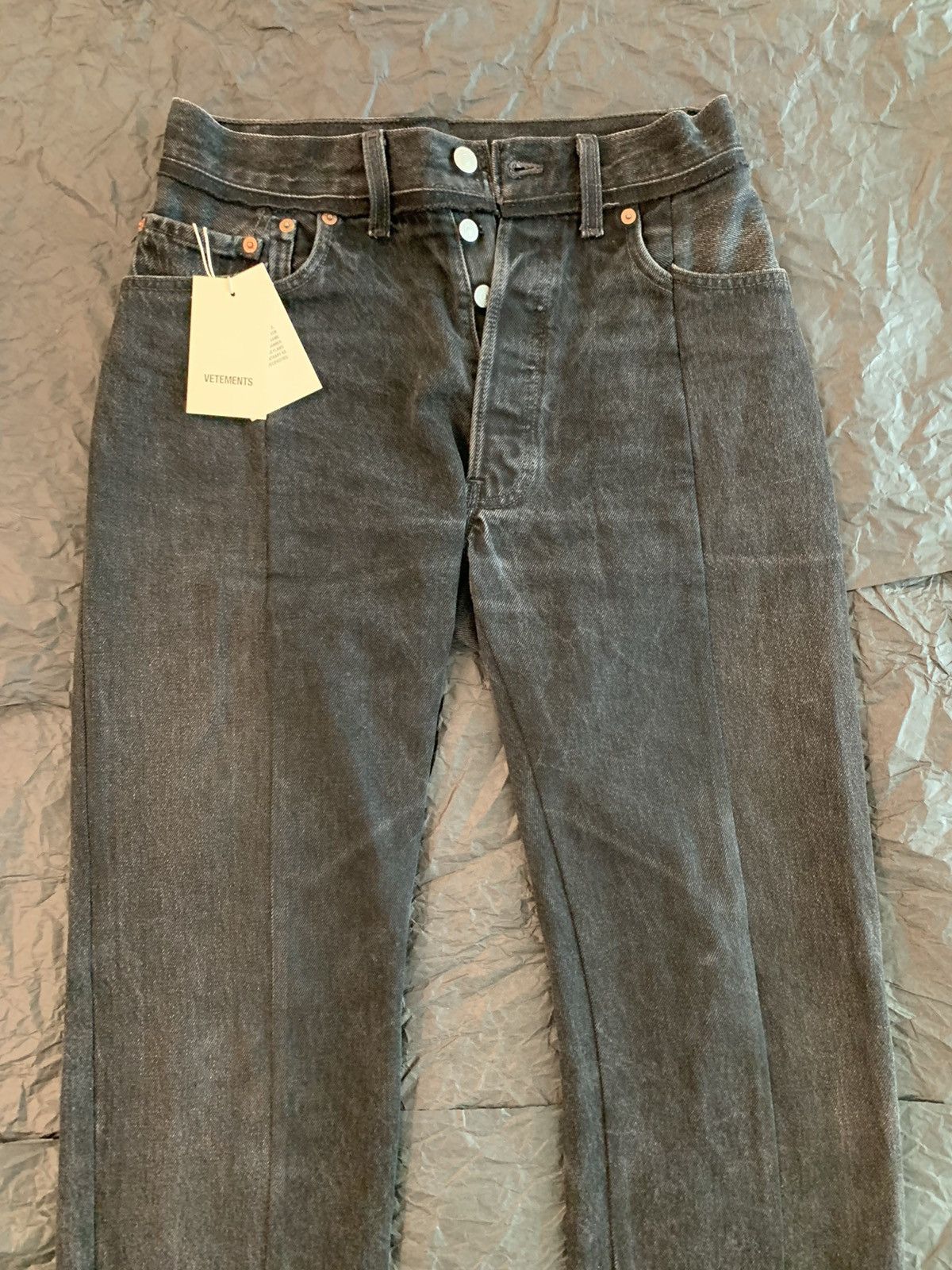 Vetements AW’14 Season 1 Artisanal Denim Pants Size US 30 / EU 46 - 7 Thumbnail