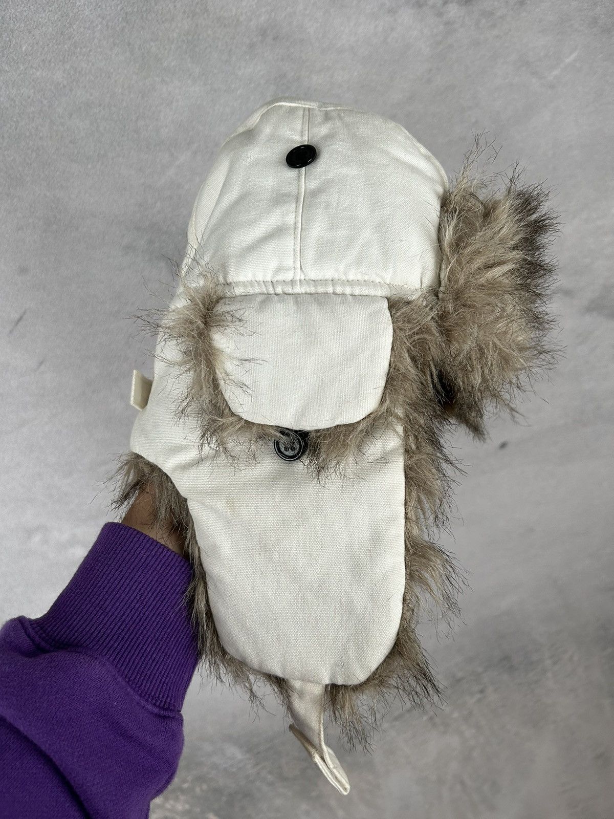 Japanese Brand × Vintage Vintage Ushanka Mohair Alternative Hat Hype Streetwear Rare Size ONE SIZE - 3 Thumbnail