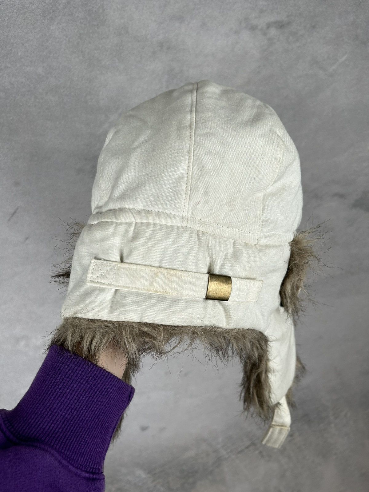 Japanese Brand × Vintage Vintage Ushanka Mohair Alternative Hat Hype Streetwear Rare Size ONE SIZE - 4 Thumbnail